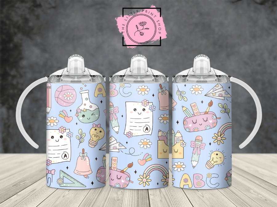 School Theme - 12oz Sublimation Wrap