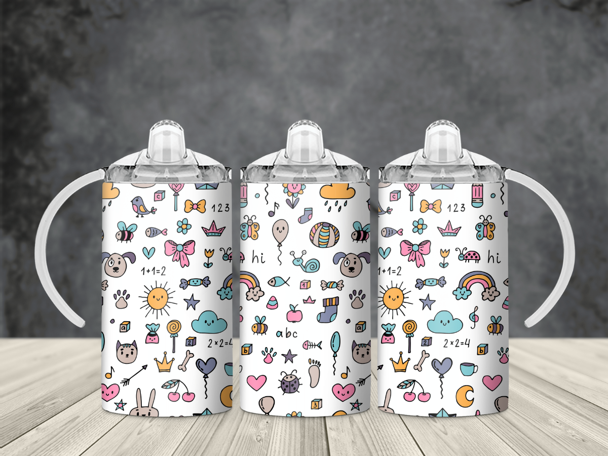 Cute Icons - 12oz Sublimation Wrap