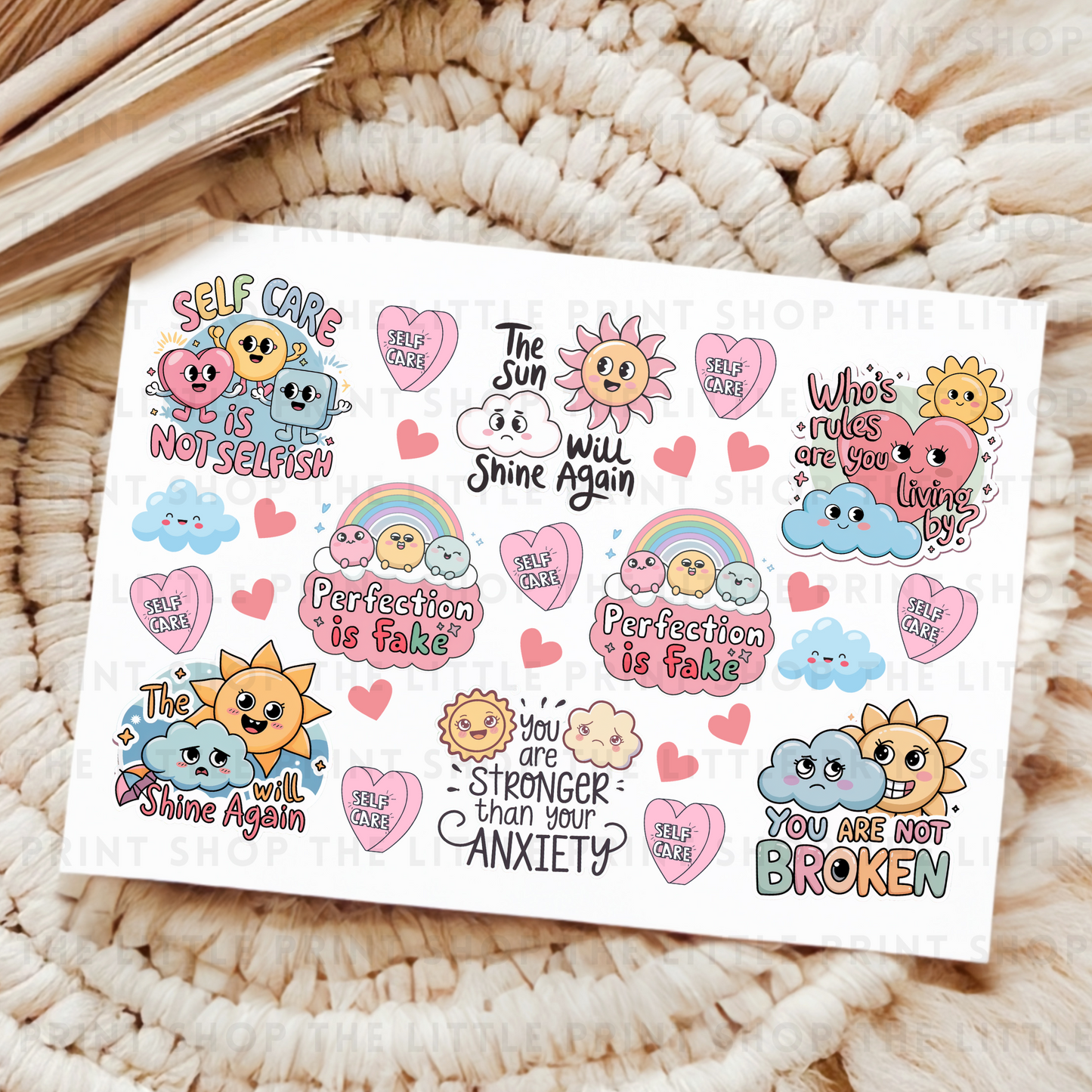Perfection - UV DTF A4 Decal Sheet