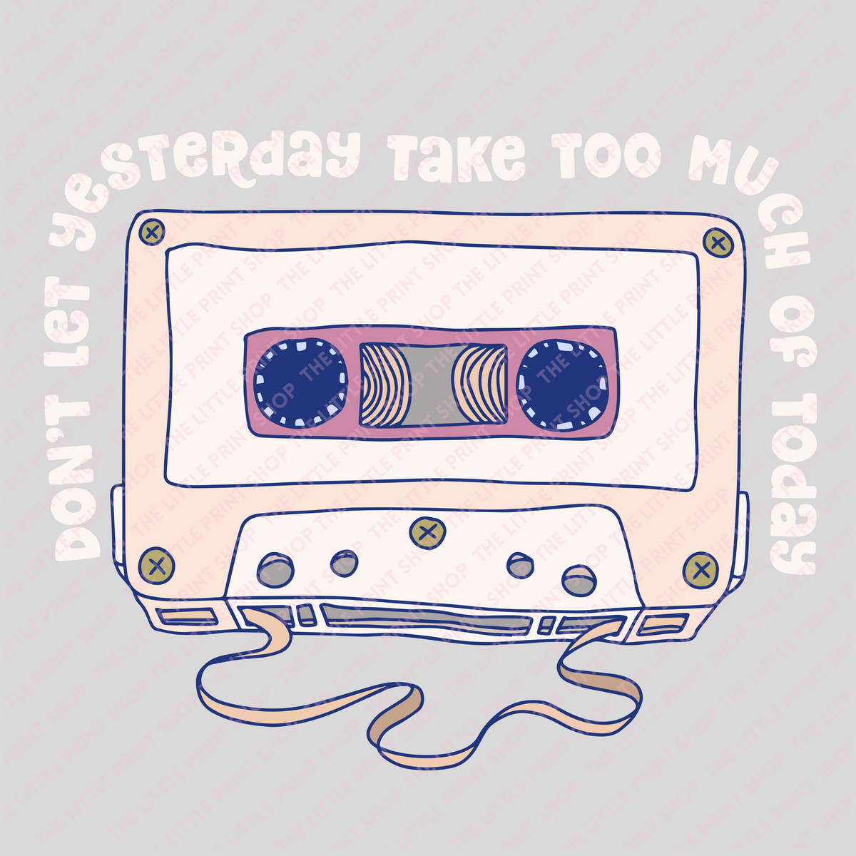 Tape - UV DTF 3 inch Decals