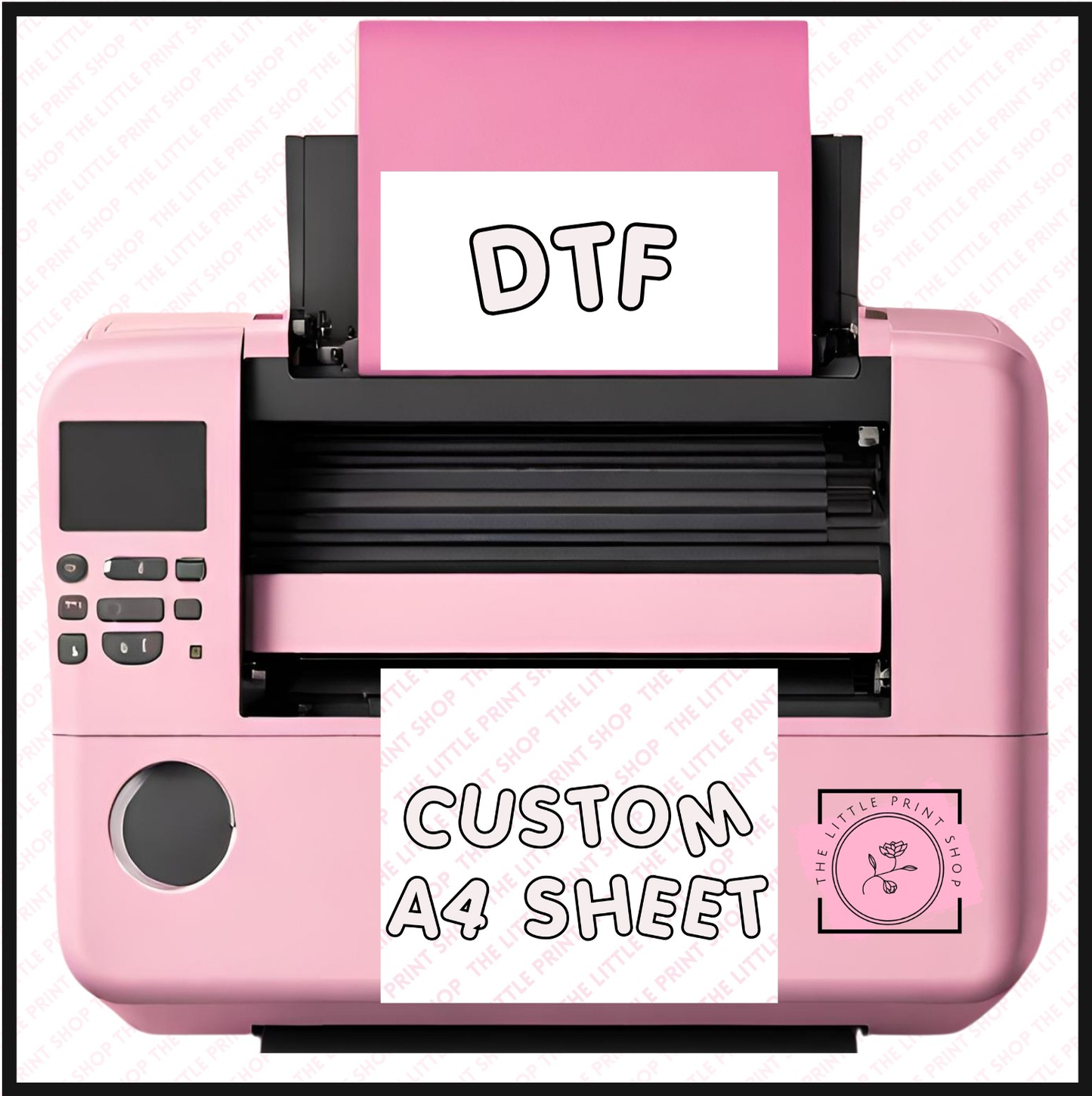 DTF - A4 Custom Sheet