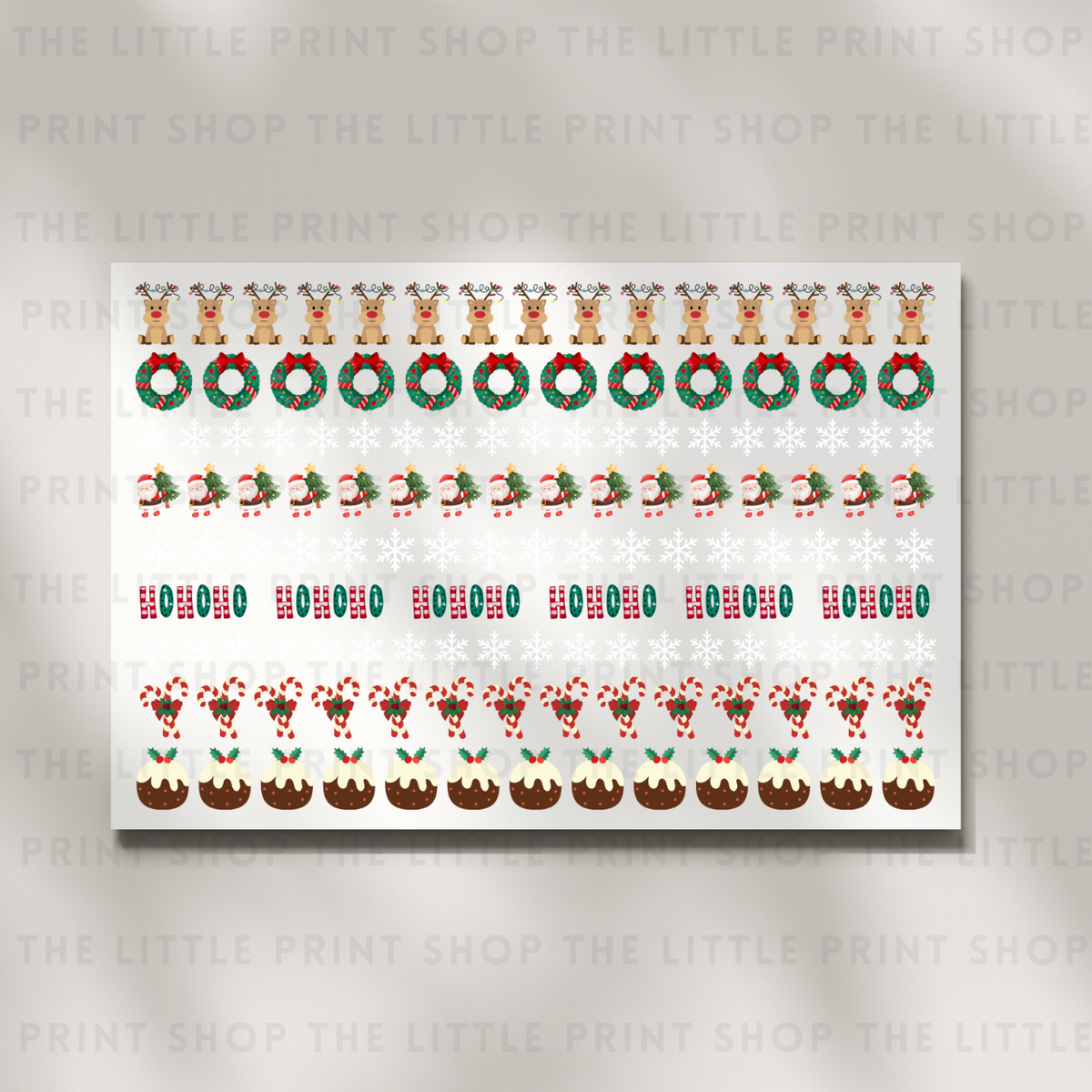 Puddings - DTF A4 Hair Bow Transfer Sheet
