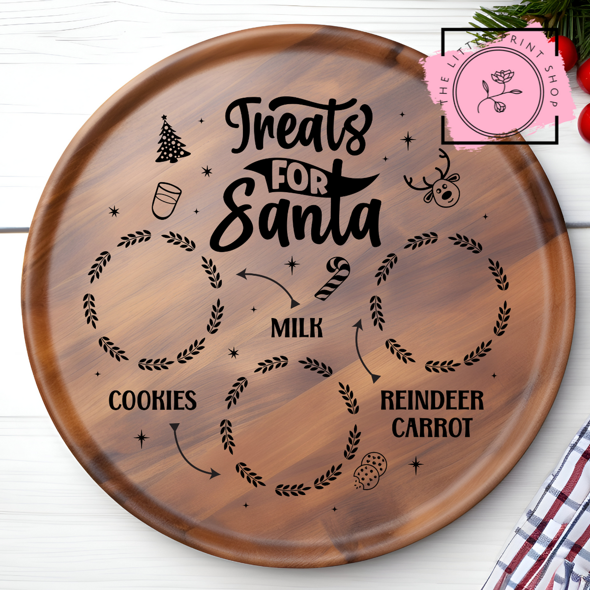 Treats For Santa - UVDTF Decal Sheet