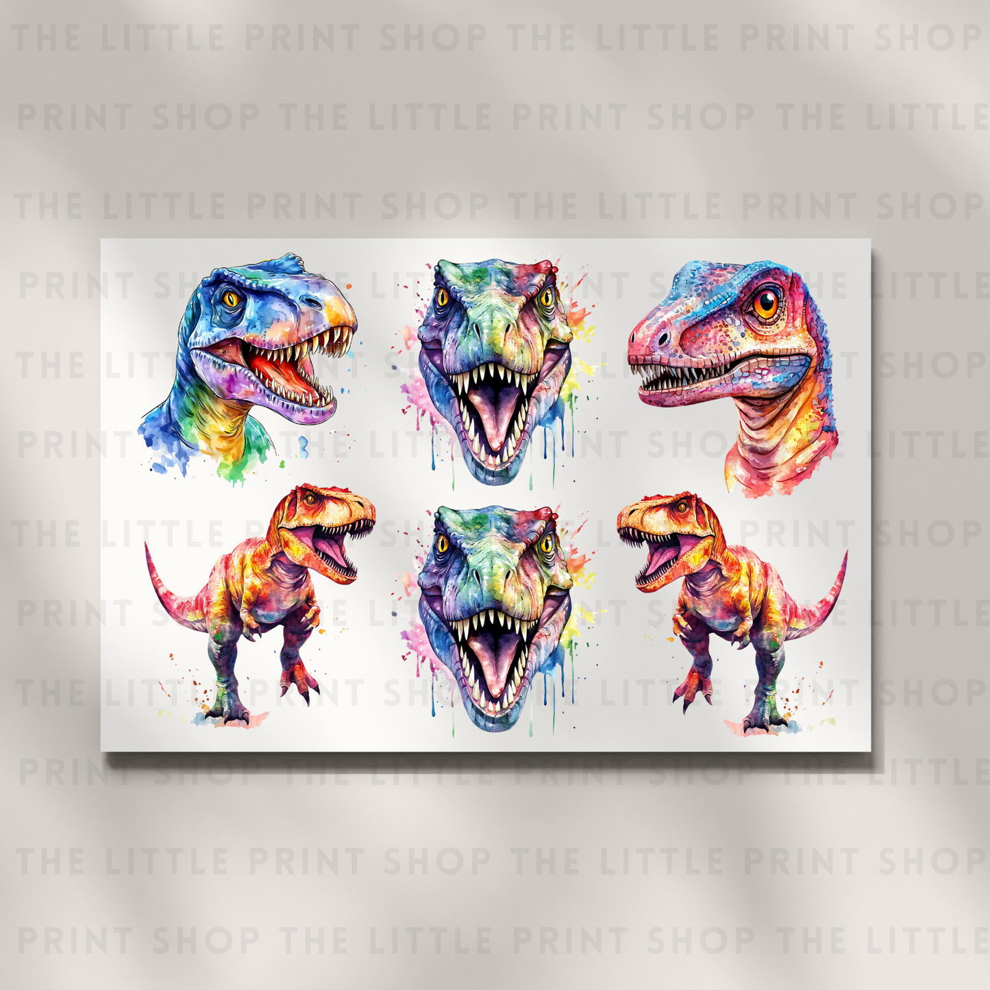 Dinosaurs - DTF A4 Transfer Sheet