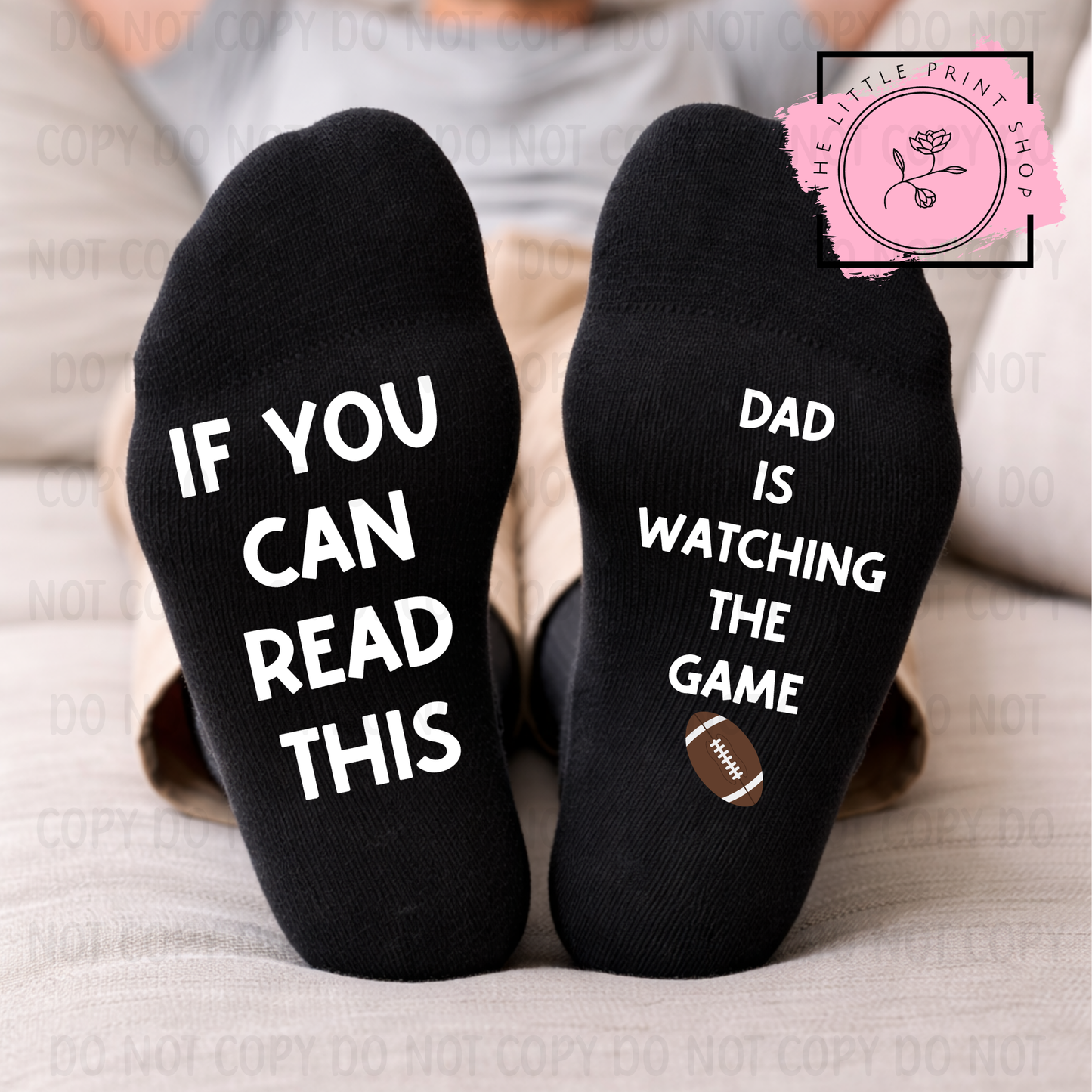 Rugby - DTF Sock Transfer Sheet