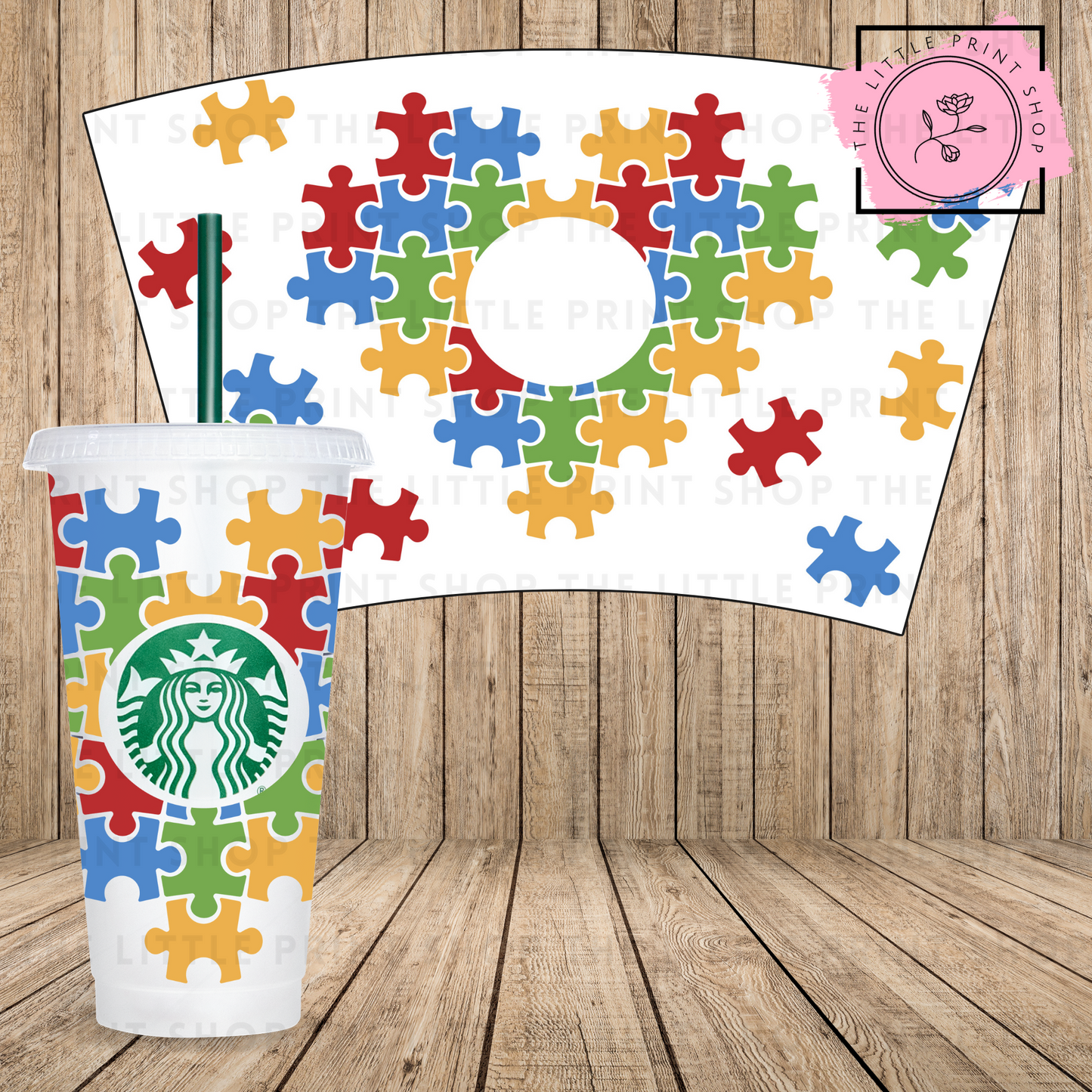 Autism - 24oz Printed UV DTF Wrap