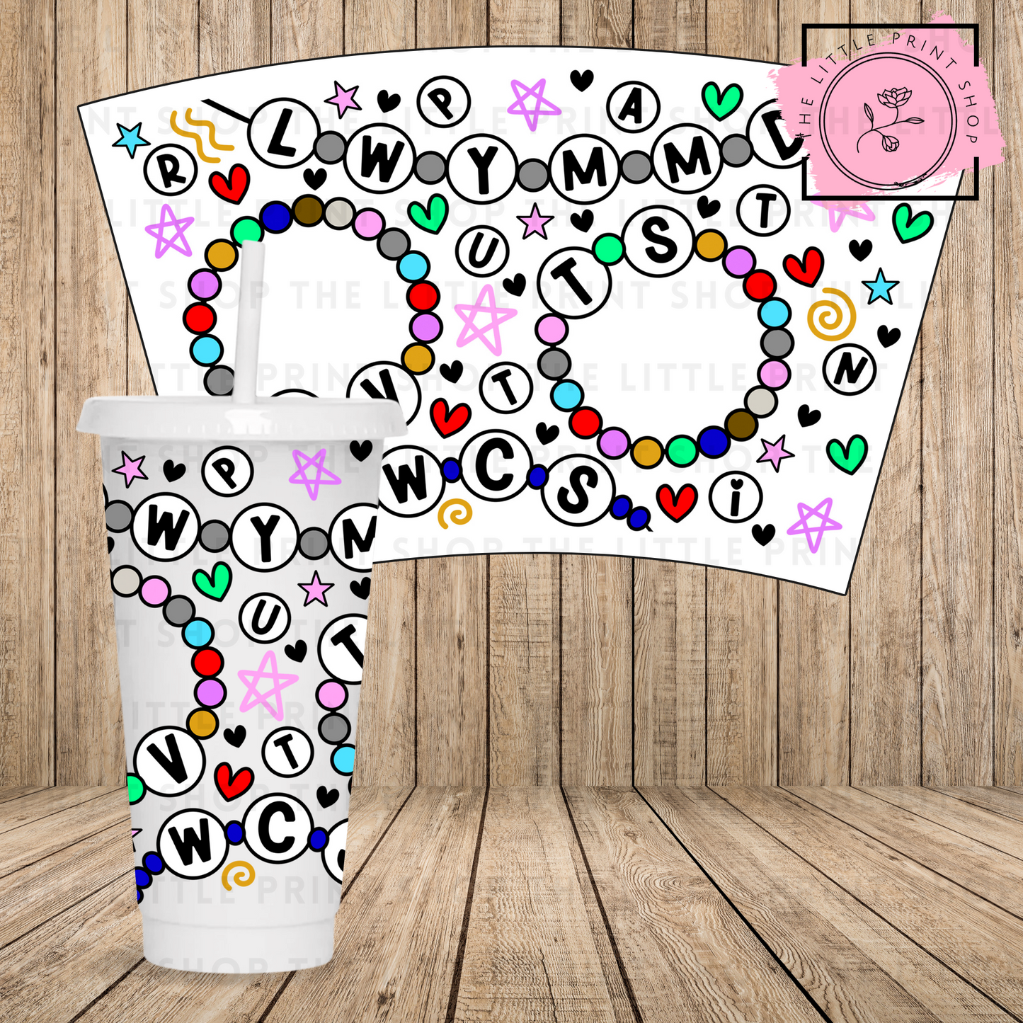 Friendship - 24oz Printed UV DTF Wrap