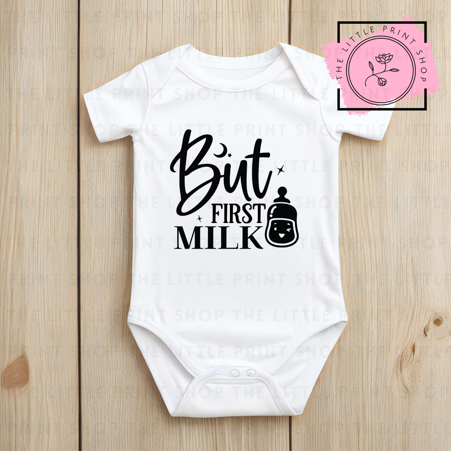 But First, Milk - DTF Transfer Decal