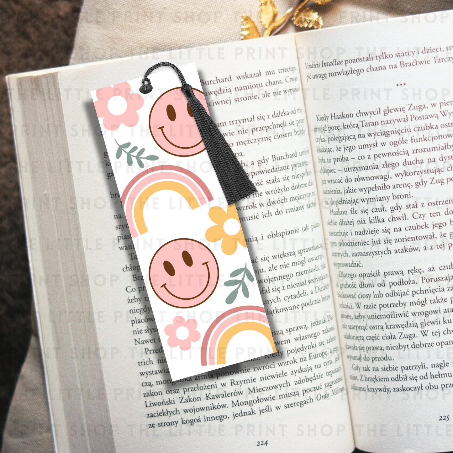 Rainbow - UV DTF 14cm x 5cm Bookmark Decal