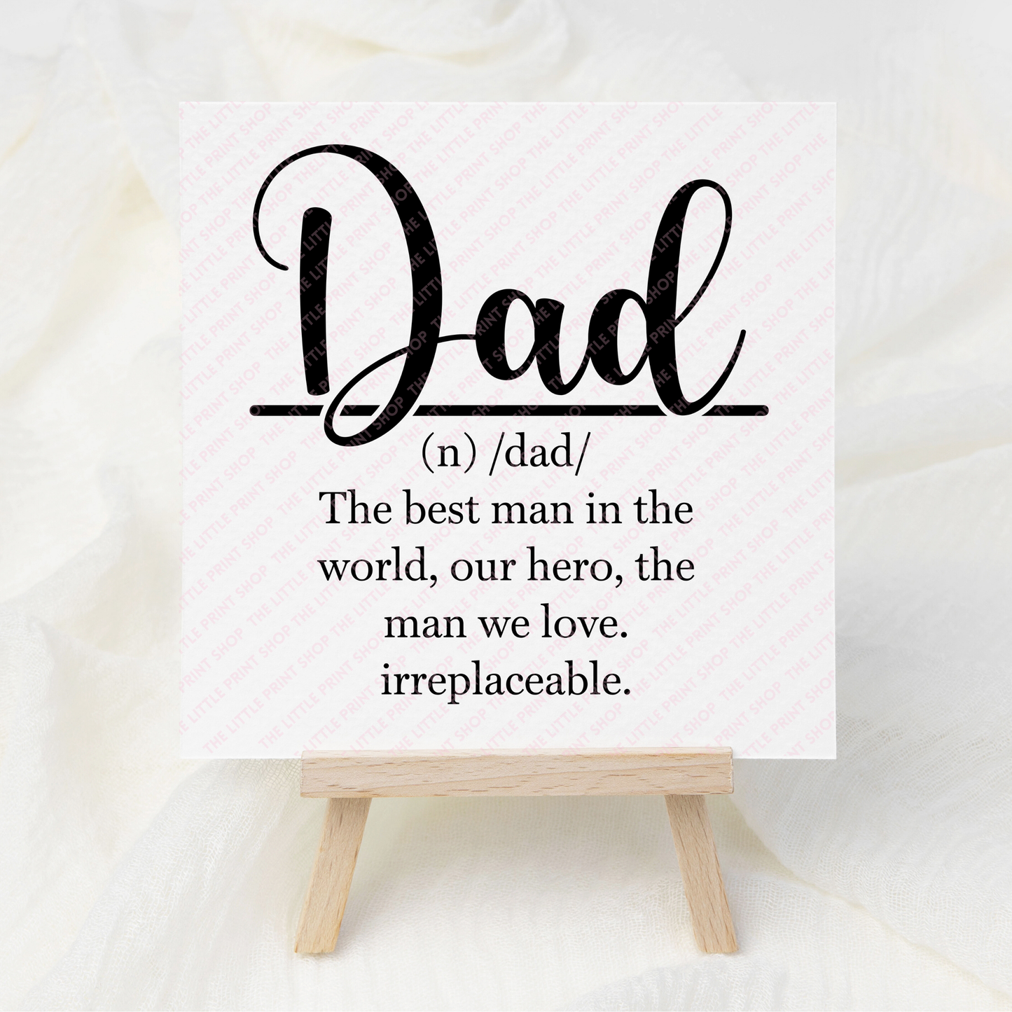 Dad Definition - UV DTF 3 inch Decals