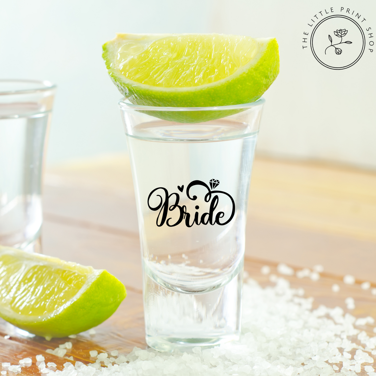 Bride - UV DTF 4cm Shot Glass Decal