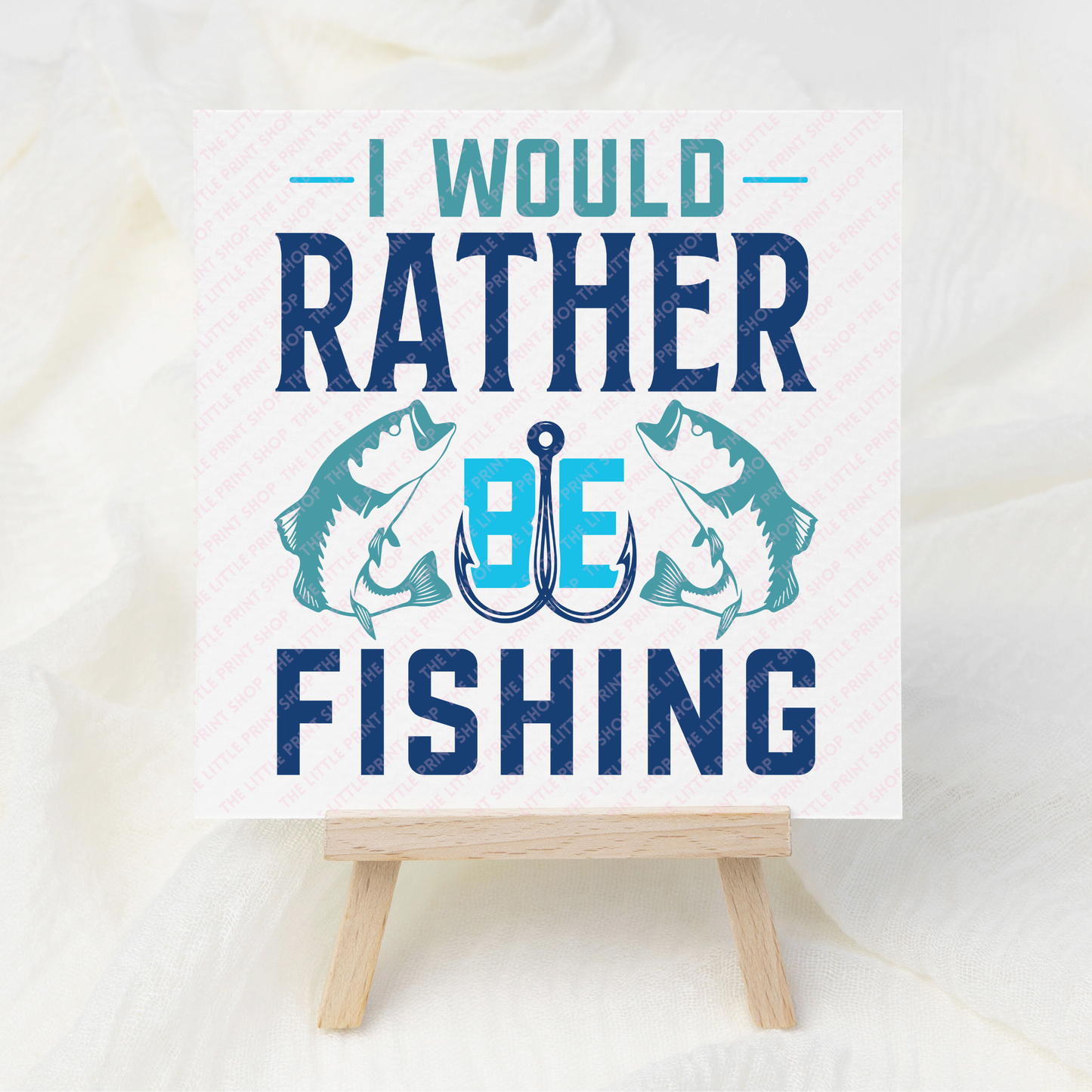 I Would Rather Be - UV DTF 3 inch Decals
