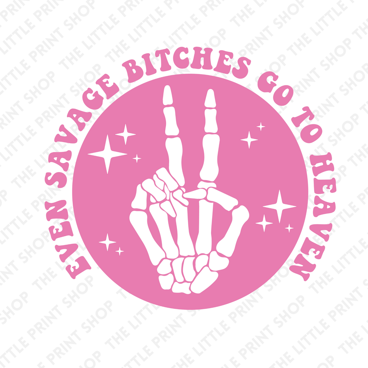 Heaven - UV DTF 3 inch Decals