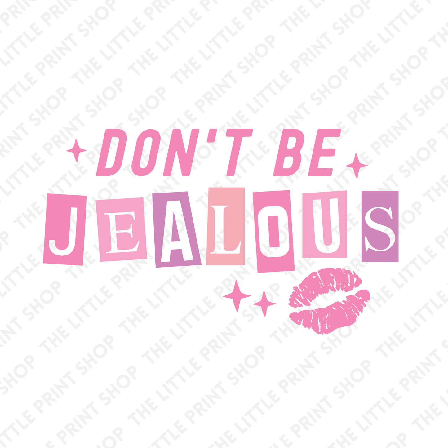 Don't Be - UV DTF 3 inch Decals