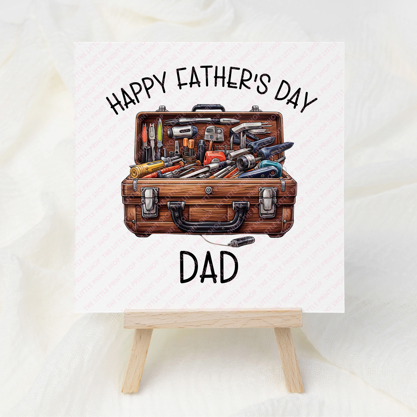 Father's Day Tool Box - Dad - UV DTF 3 inch Decals