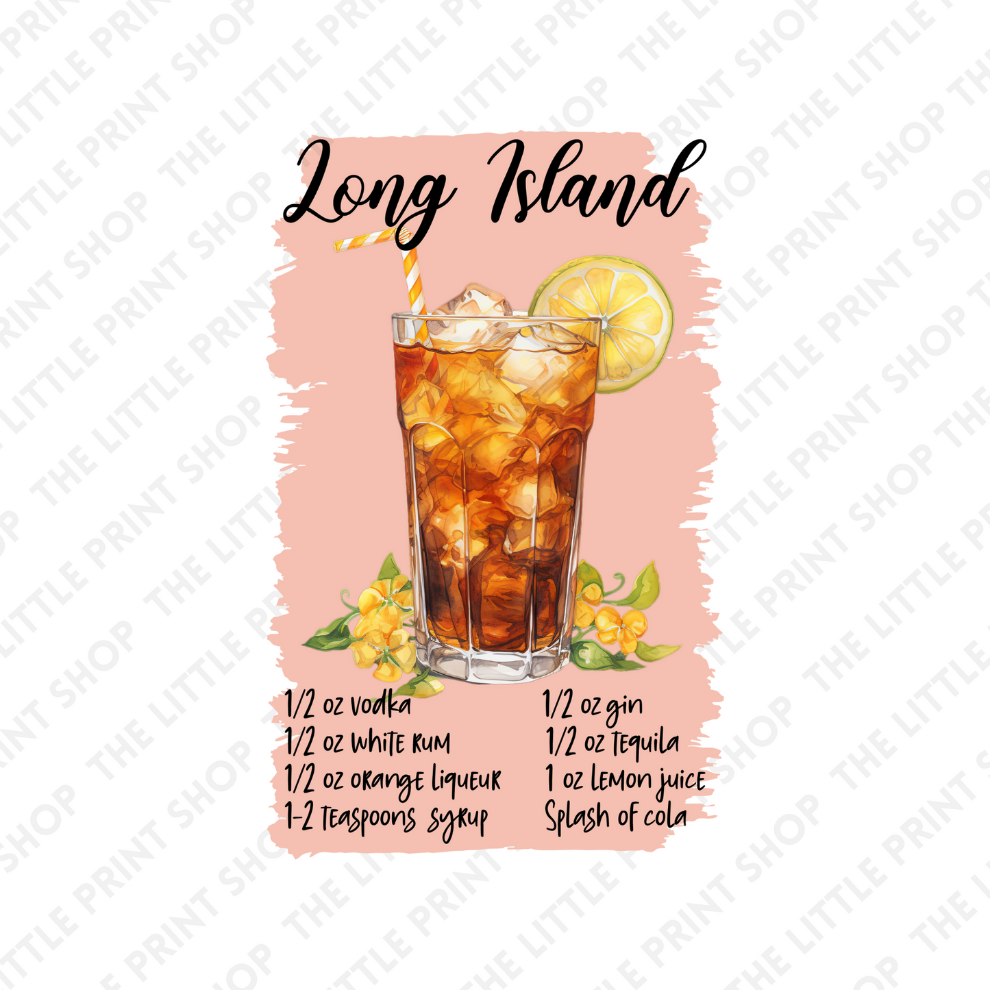 Long Island - UV DTF 3 inch Decals