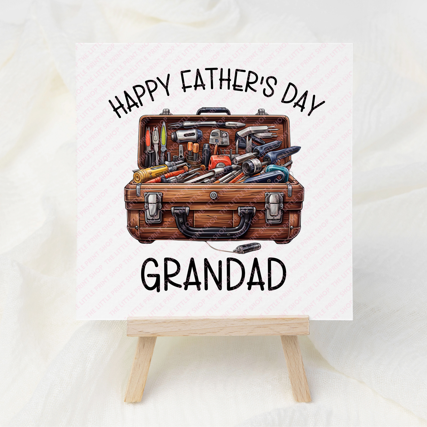 Father's Day Tool Box - Grandad - UV DTF 3 inch Decals