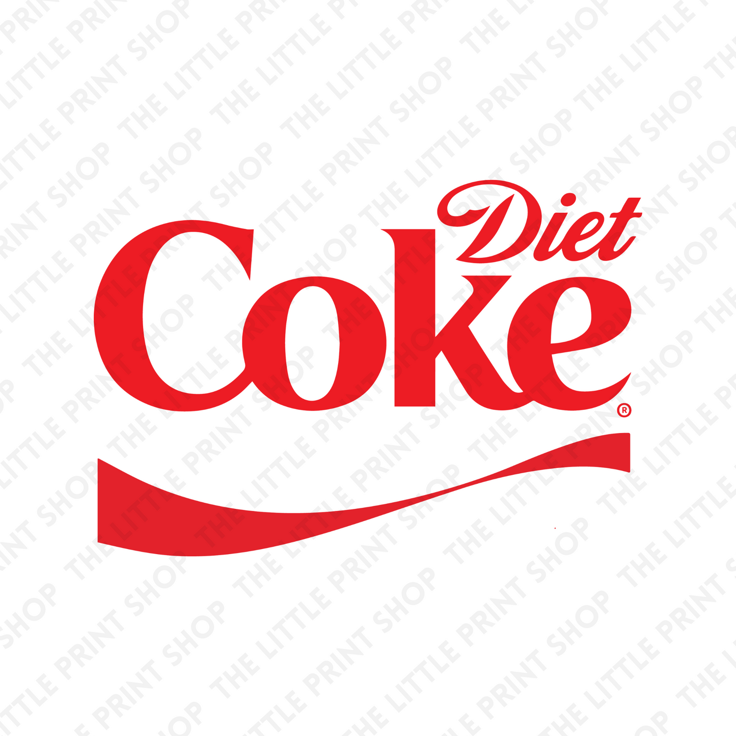 Diet - UV DTF 3 inch Decals