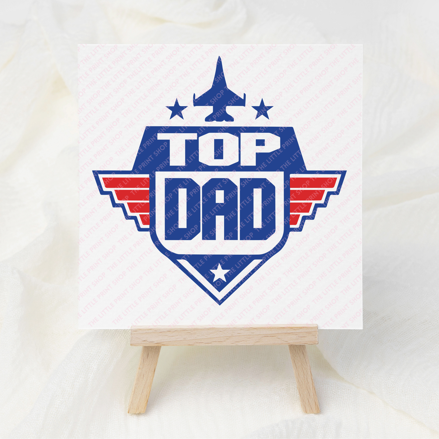 Top DAD - UV DTF 3 inch Decals