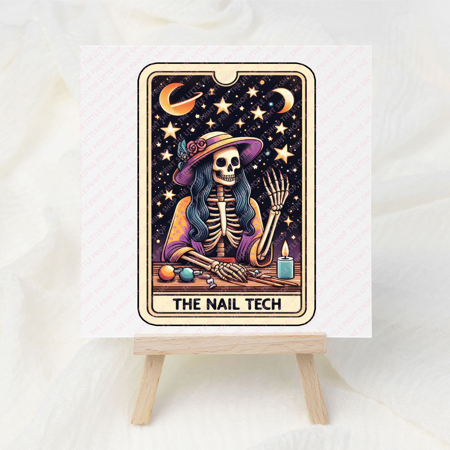 The Nail Tech - UV DTF 3 inch Decals
