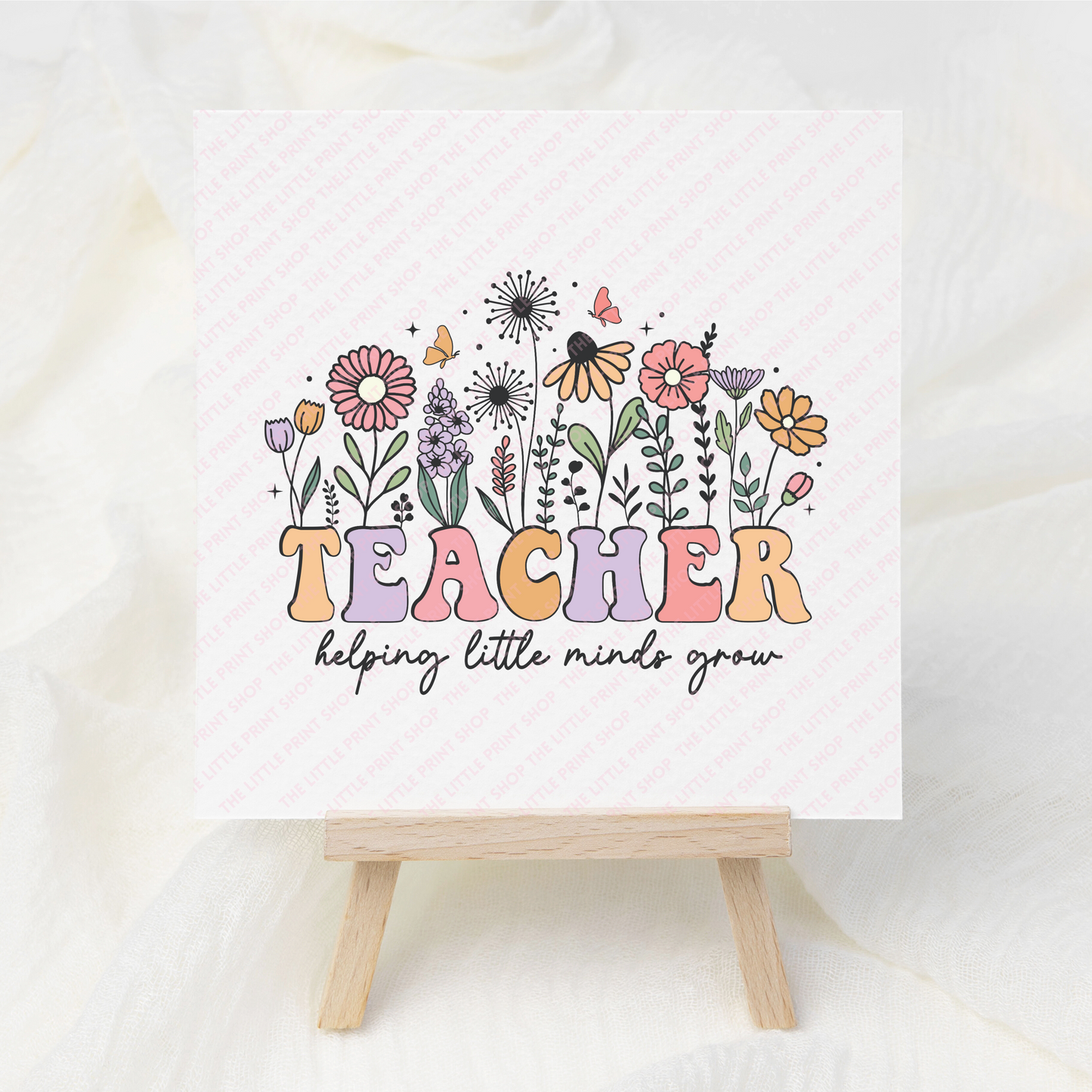 TEACHER - UV DTF 3 inch Decals