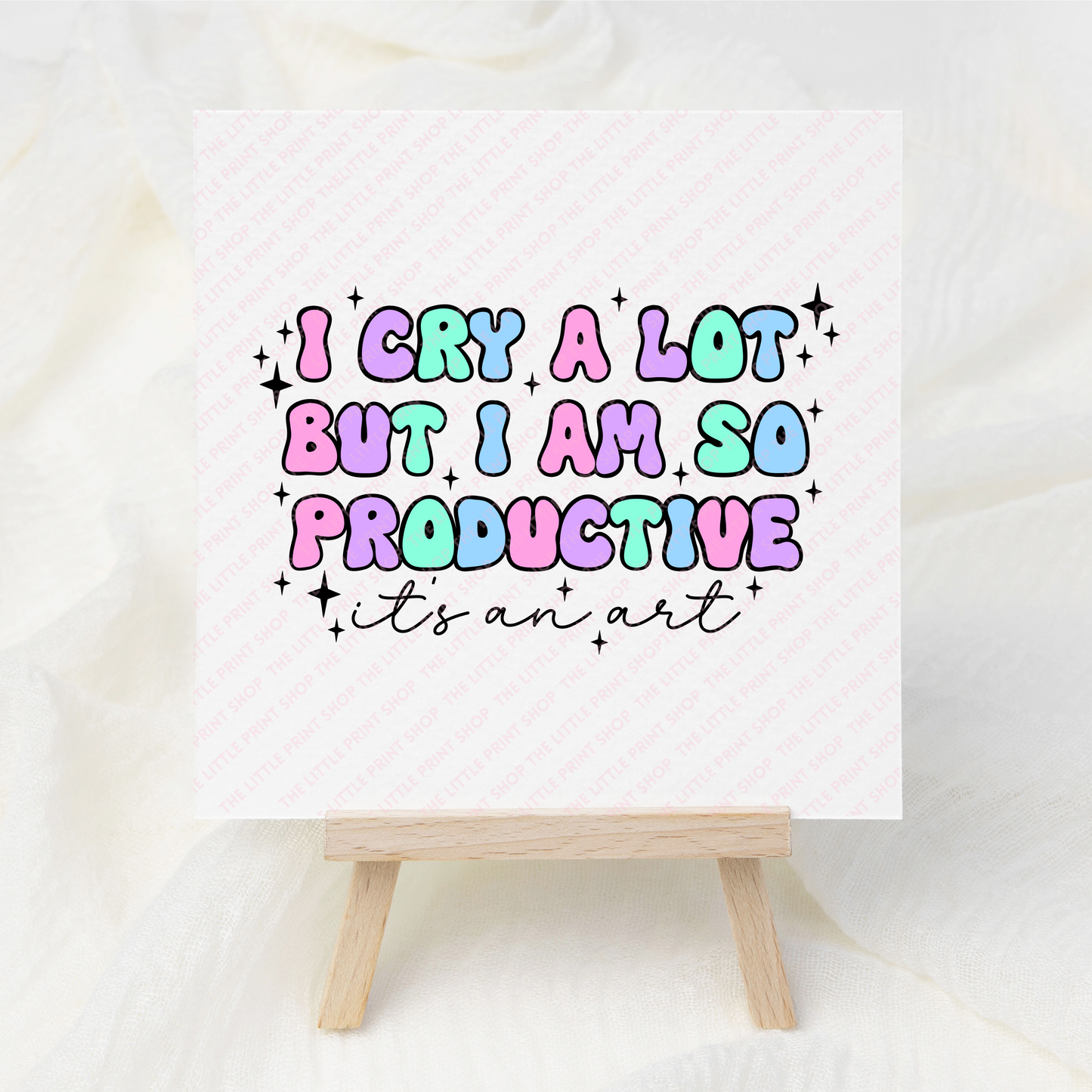 Cry Alot - UV DTF 3 inch Decals