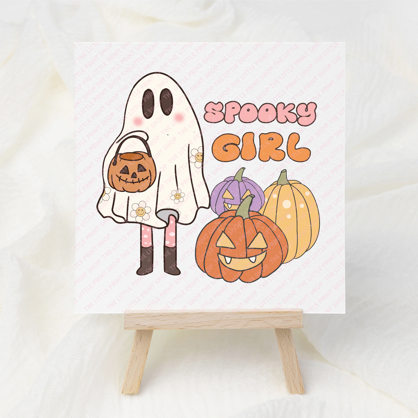 Spooky Girl - UV DTF 3 inch Decal