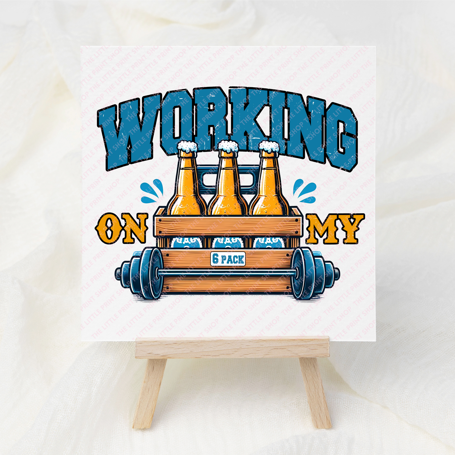 Working On 6 Pack - UV DTF 3 inch Decals