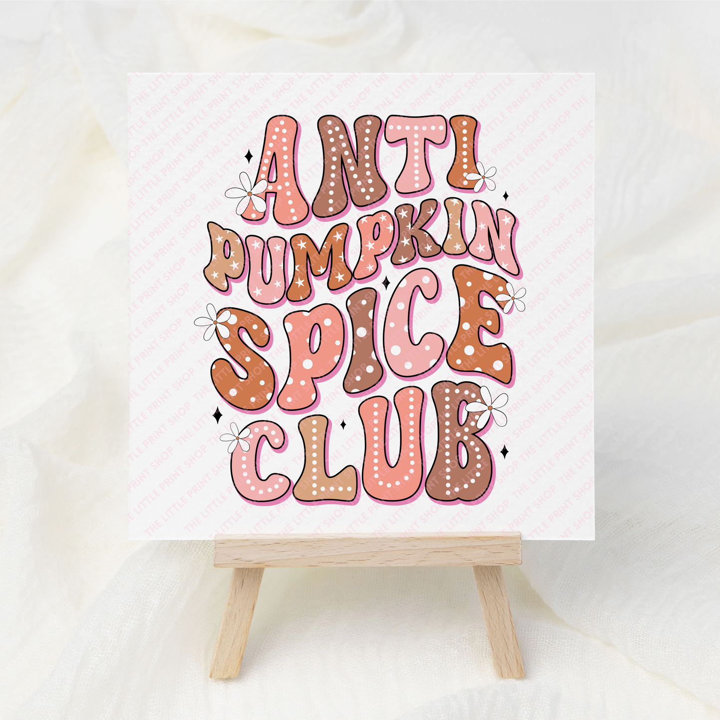 Anti Pumpkin - UV DTF 3 inch Decal