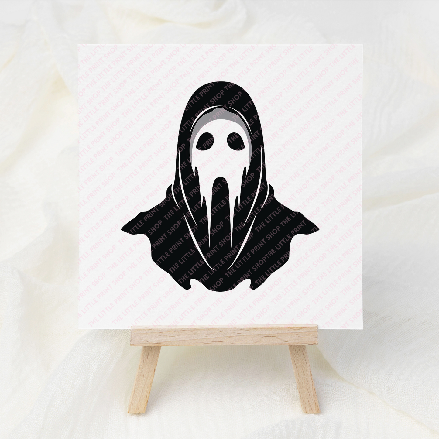 Scary Face - UV DTF 3 inch Decal