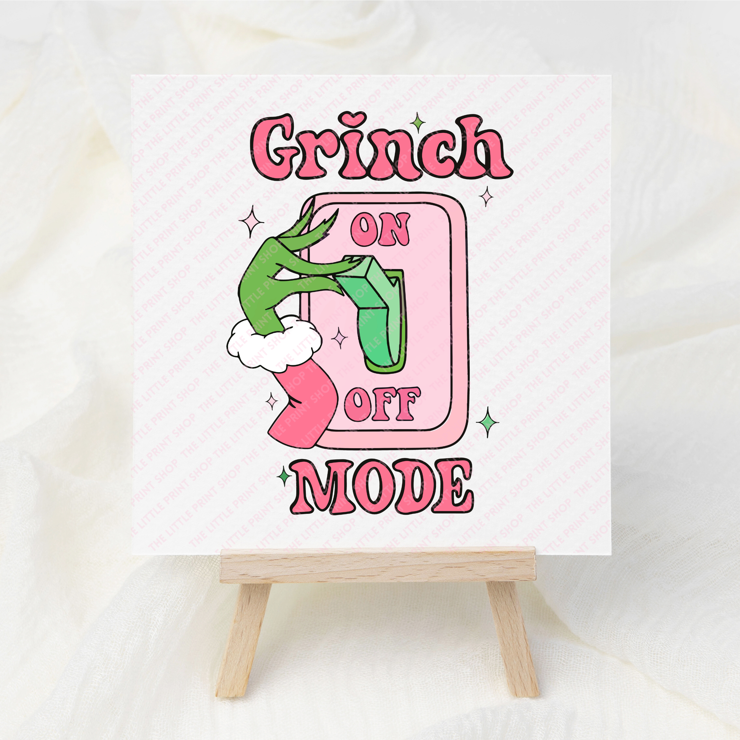 Mode - UV DTF 3 inch Decal – Little Print Shop