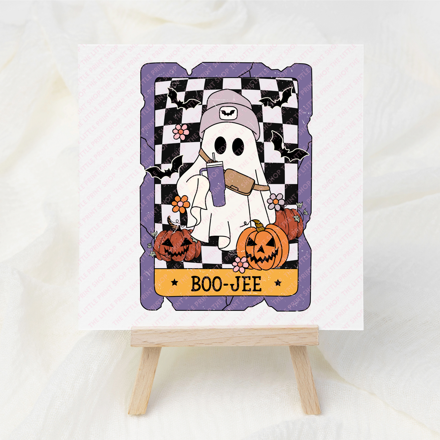 Boo-Jee - UV DTF 3 inch Decals