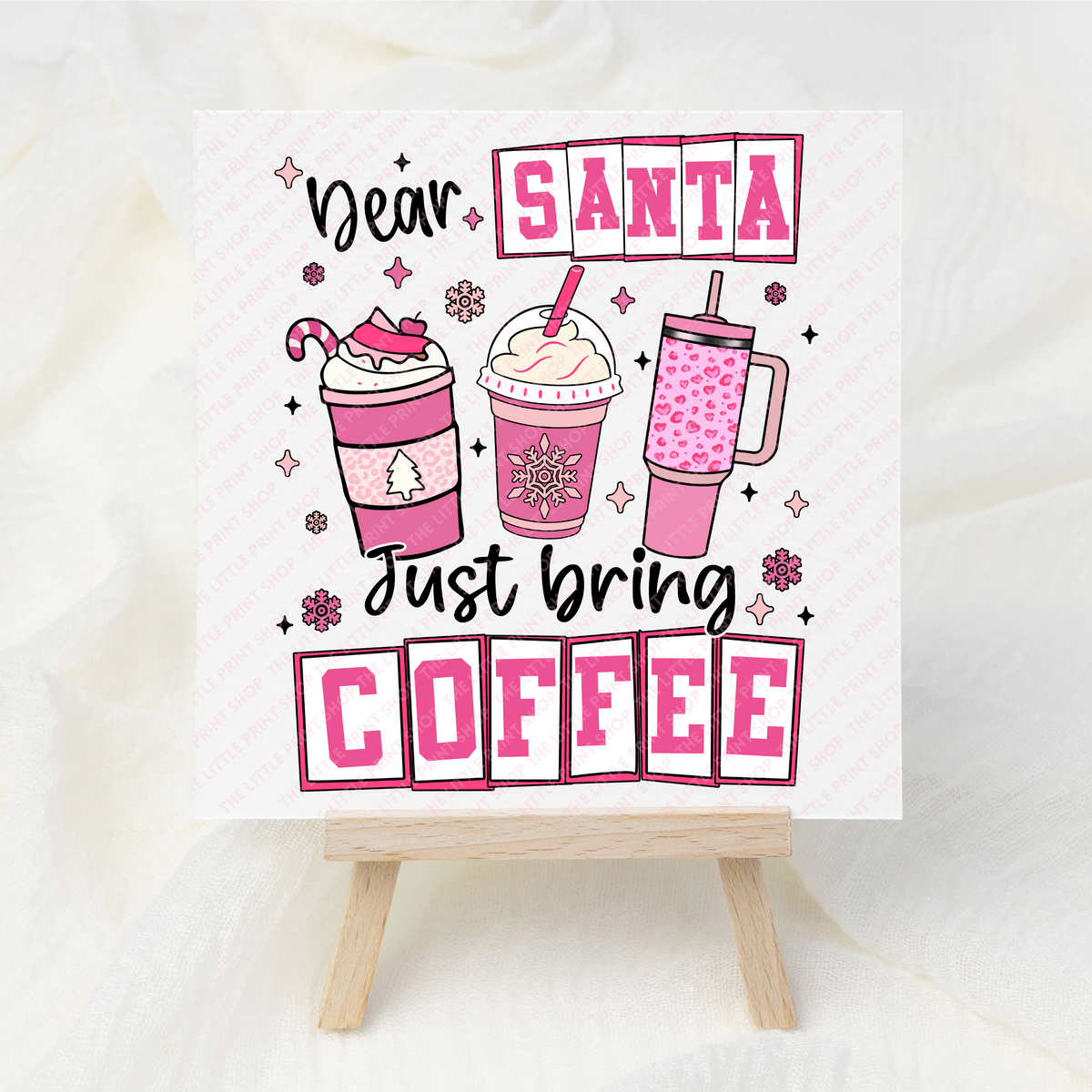 Dear Santa - UV DTF 3 inch Decals