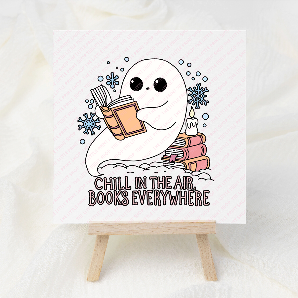 Chill In The Air - UV DTF 3 inch Decal