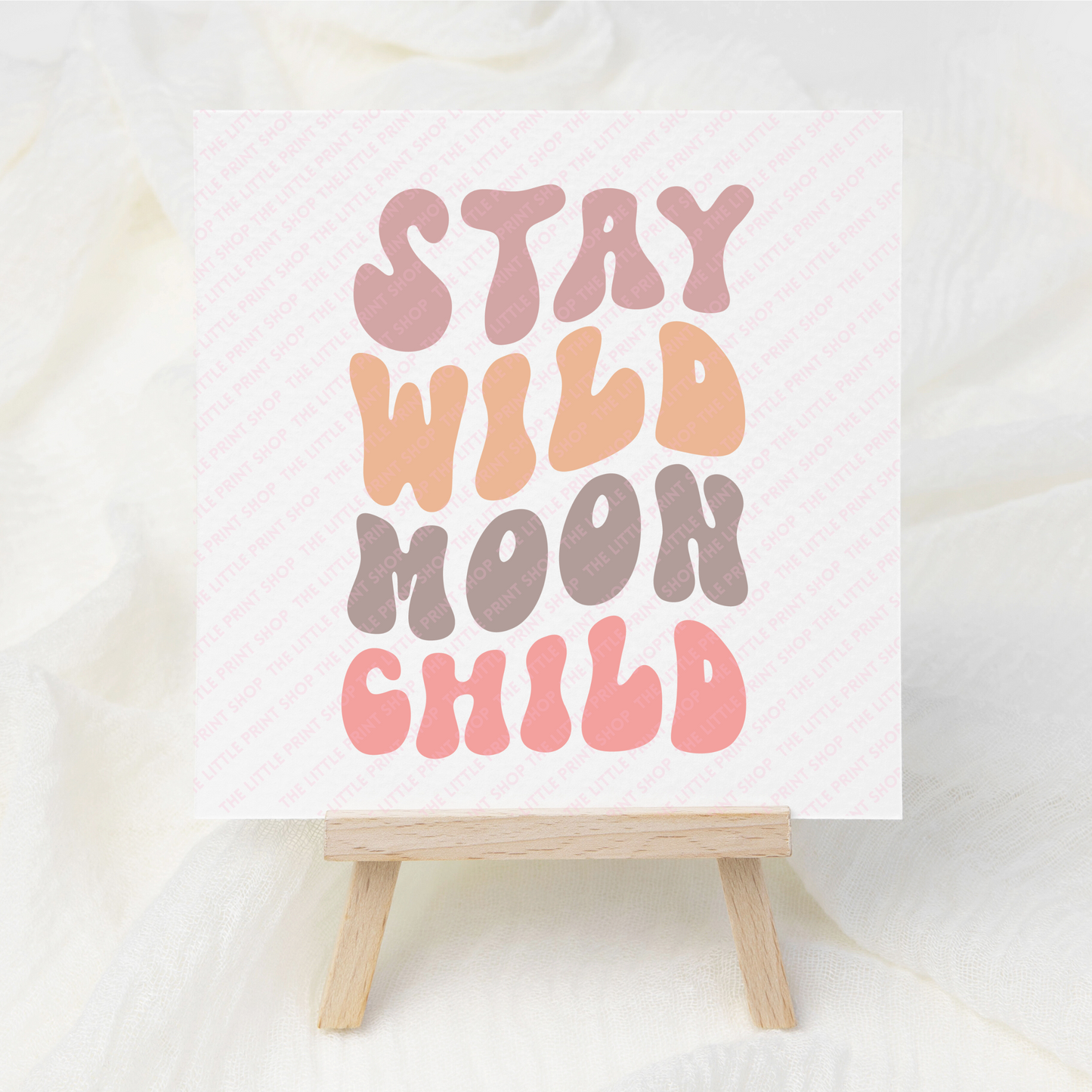 Stay Wild - UV DTF 3 inch Decals