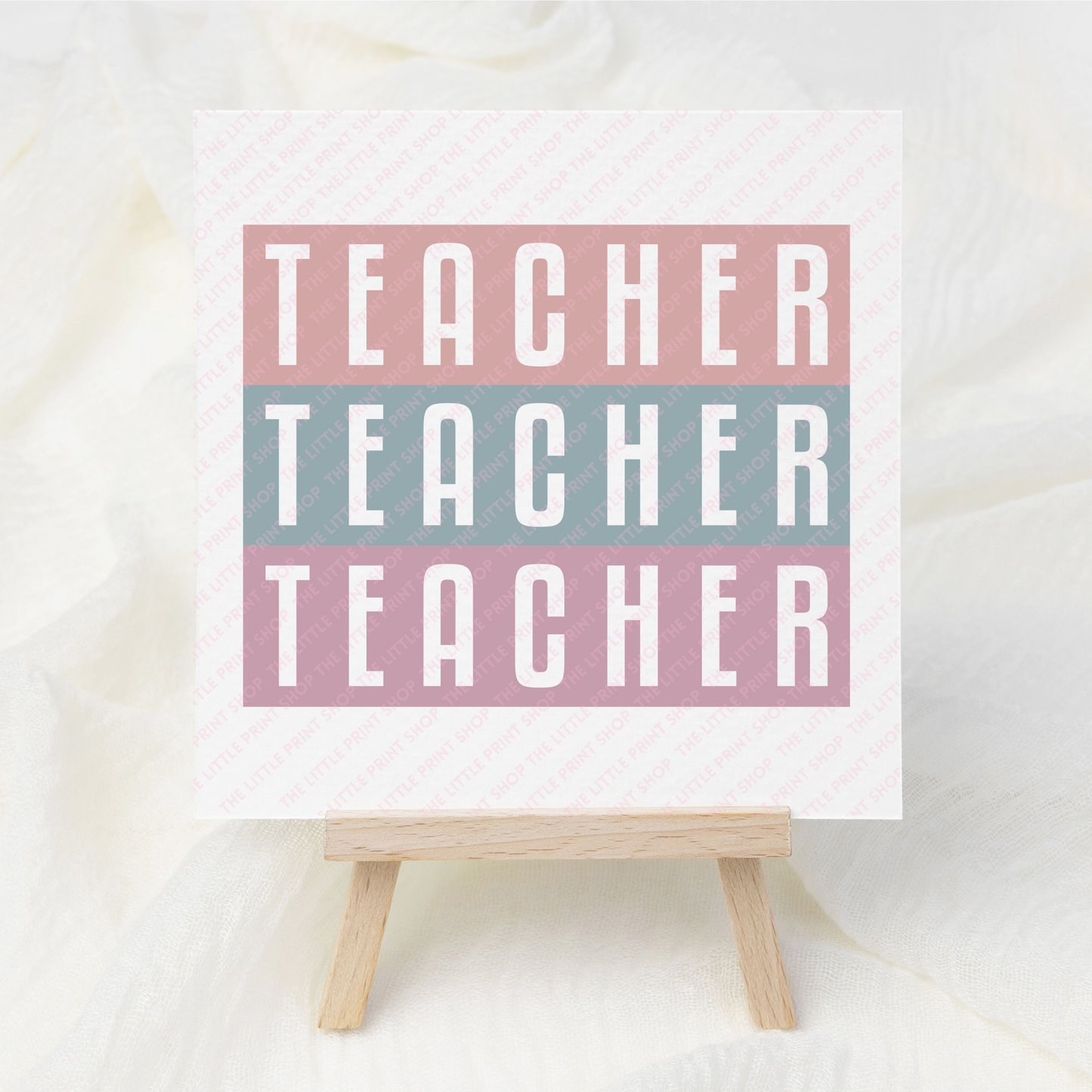 TEACHER - UV DTF 3 inch Decals