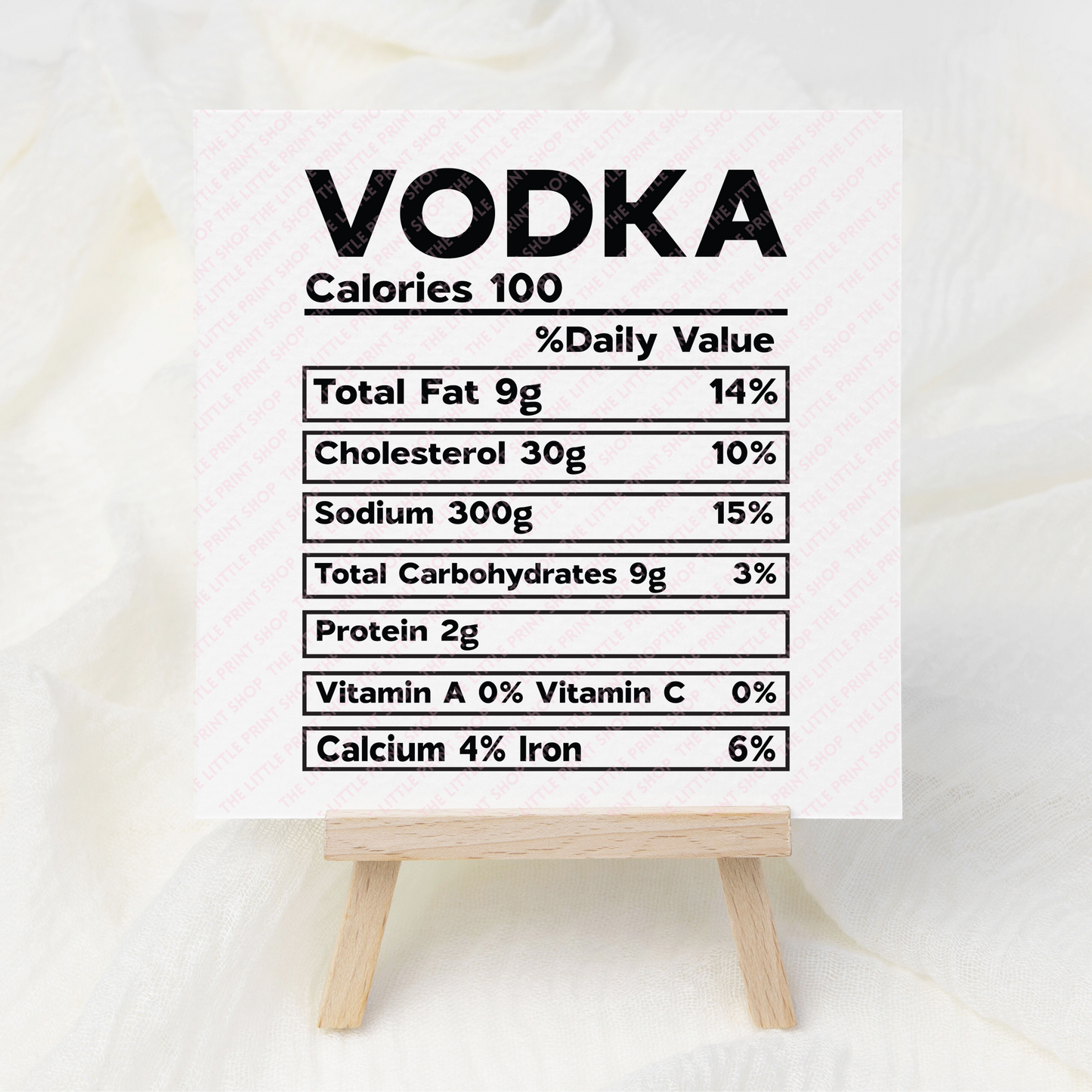 Vodka - UV DTF 3 inch Decals