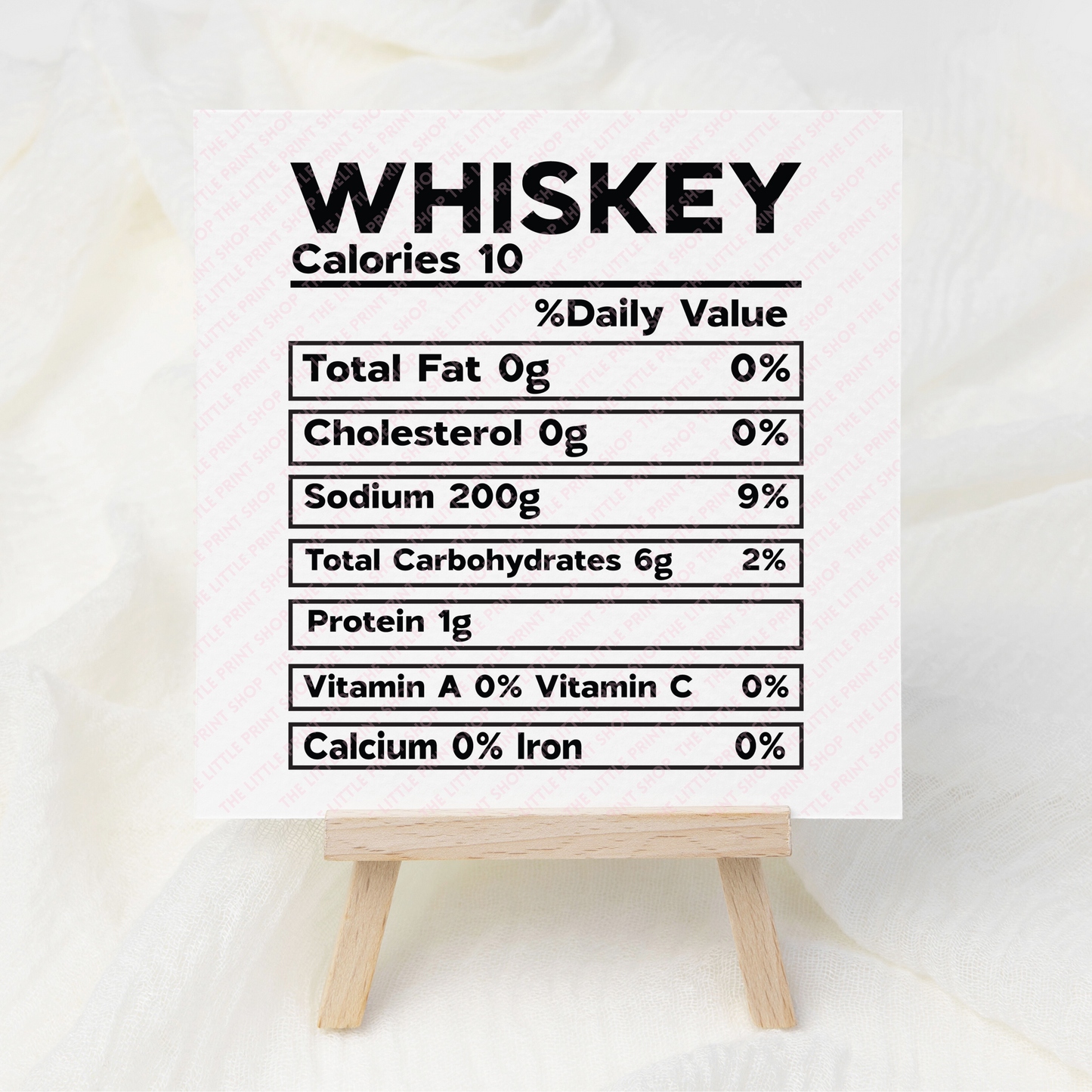 Whisky - UV DTF 3 inch Decals