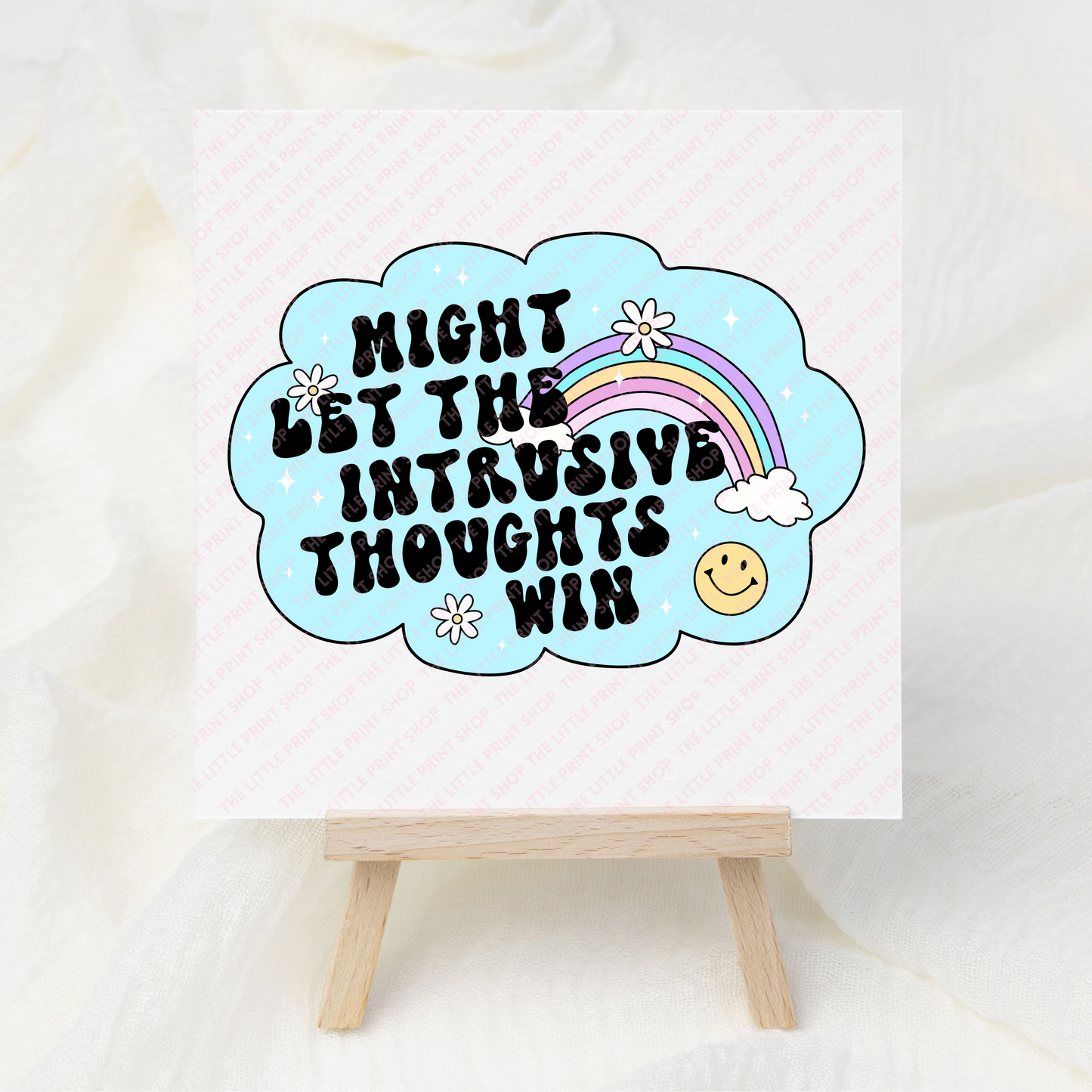 Thoughts - UV DTF 3 inch Decals