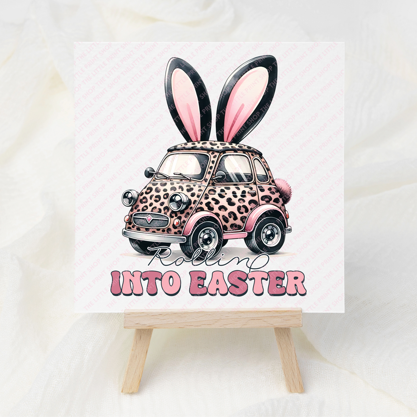 Rolling Into Easter - UV DTF 3 inch Decals