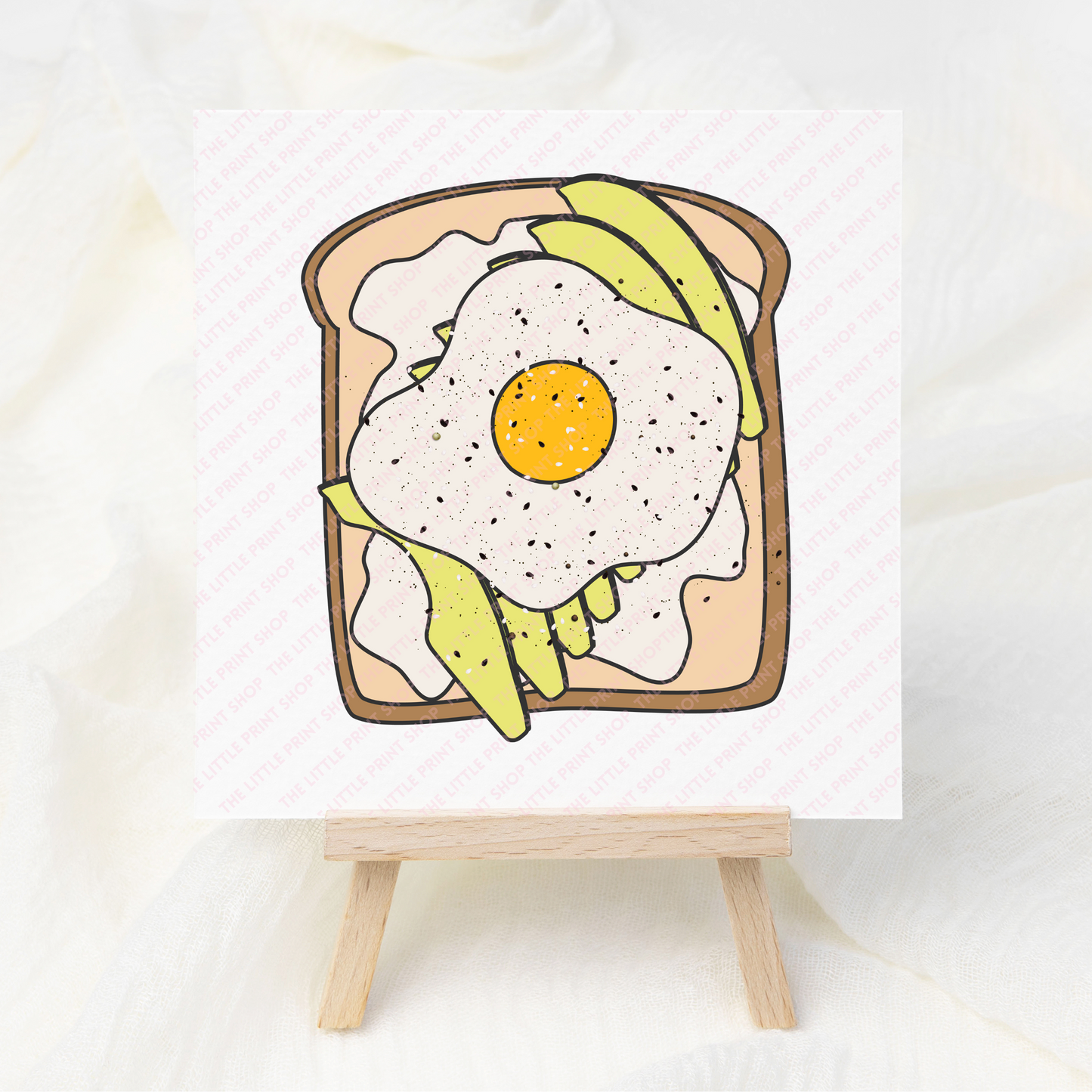 Breakfast - UV DTF 3 inch Decals