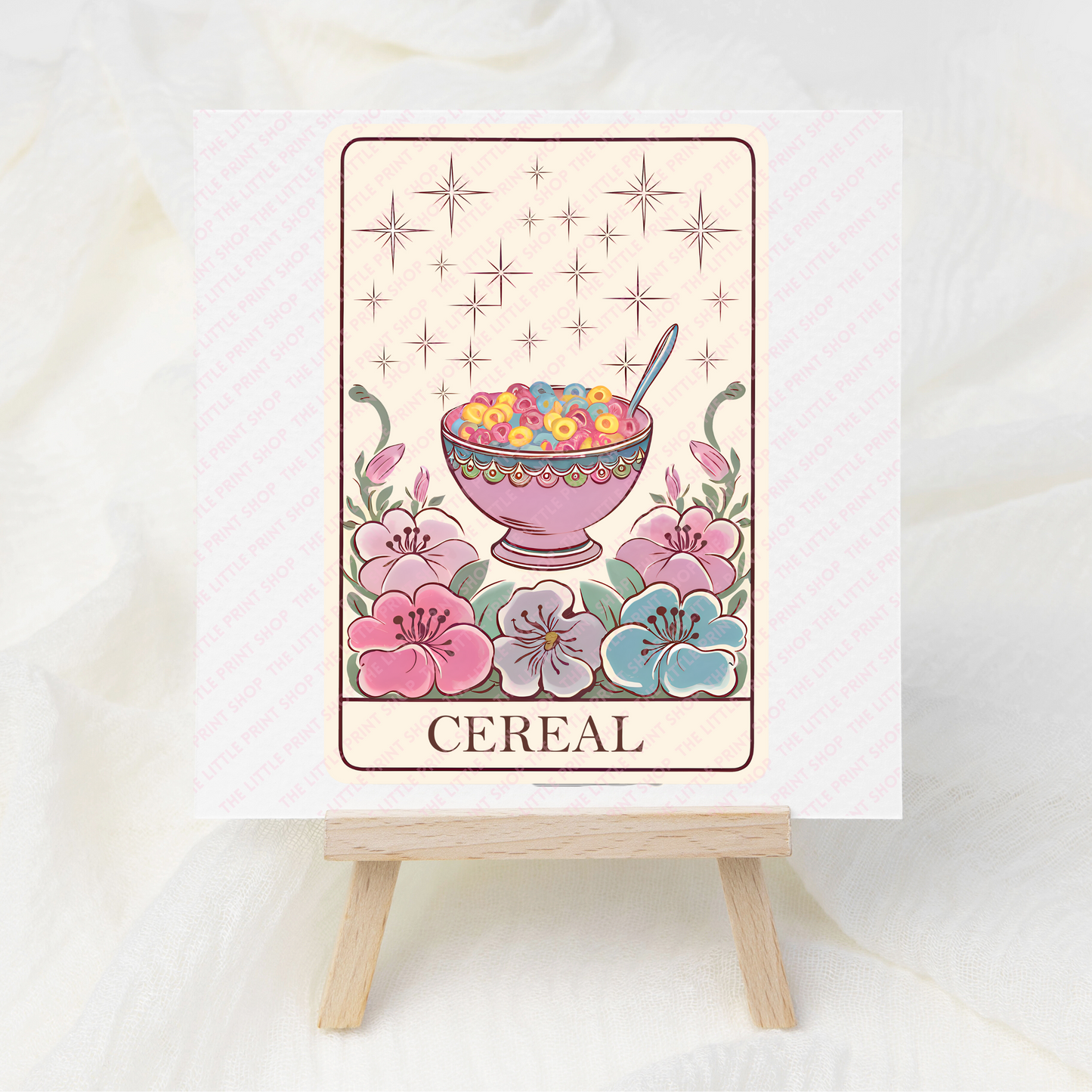 Cereal - UV DTF 3 inch Decals