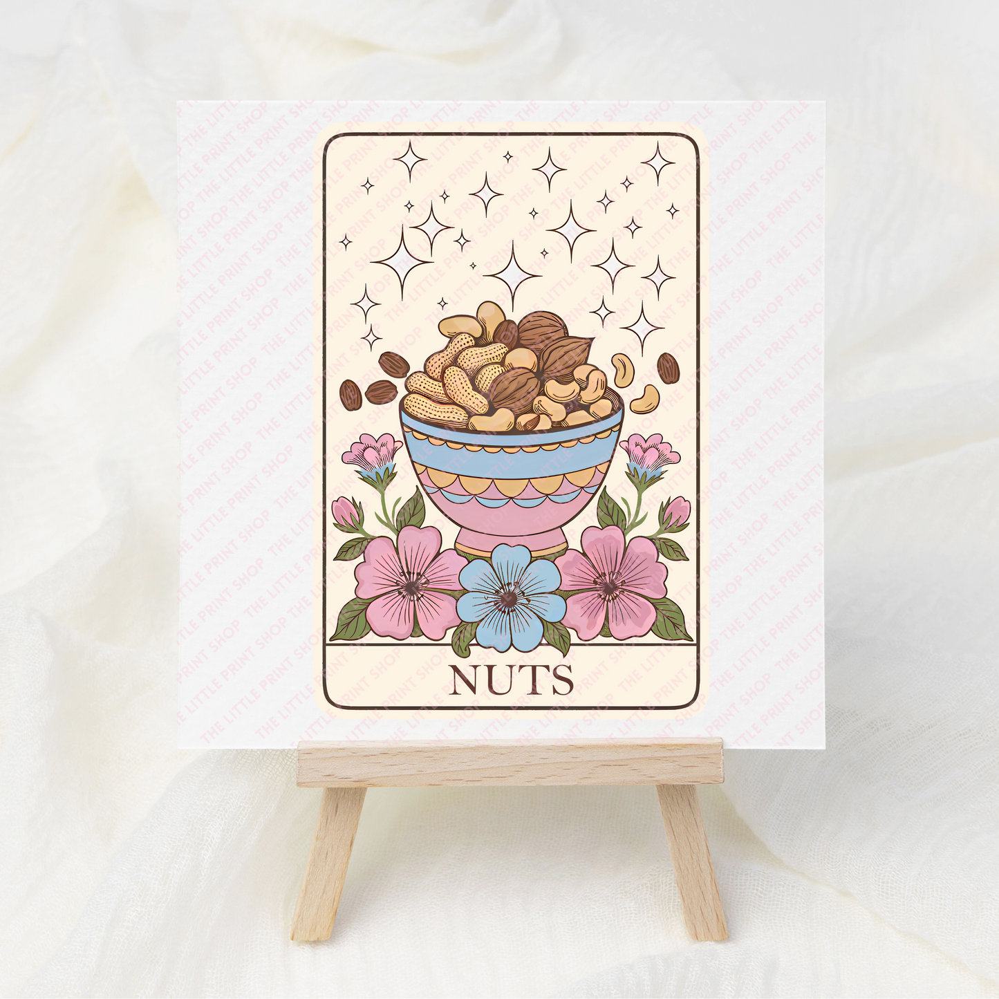 Nuts - UV DTF 3 inch Decals