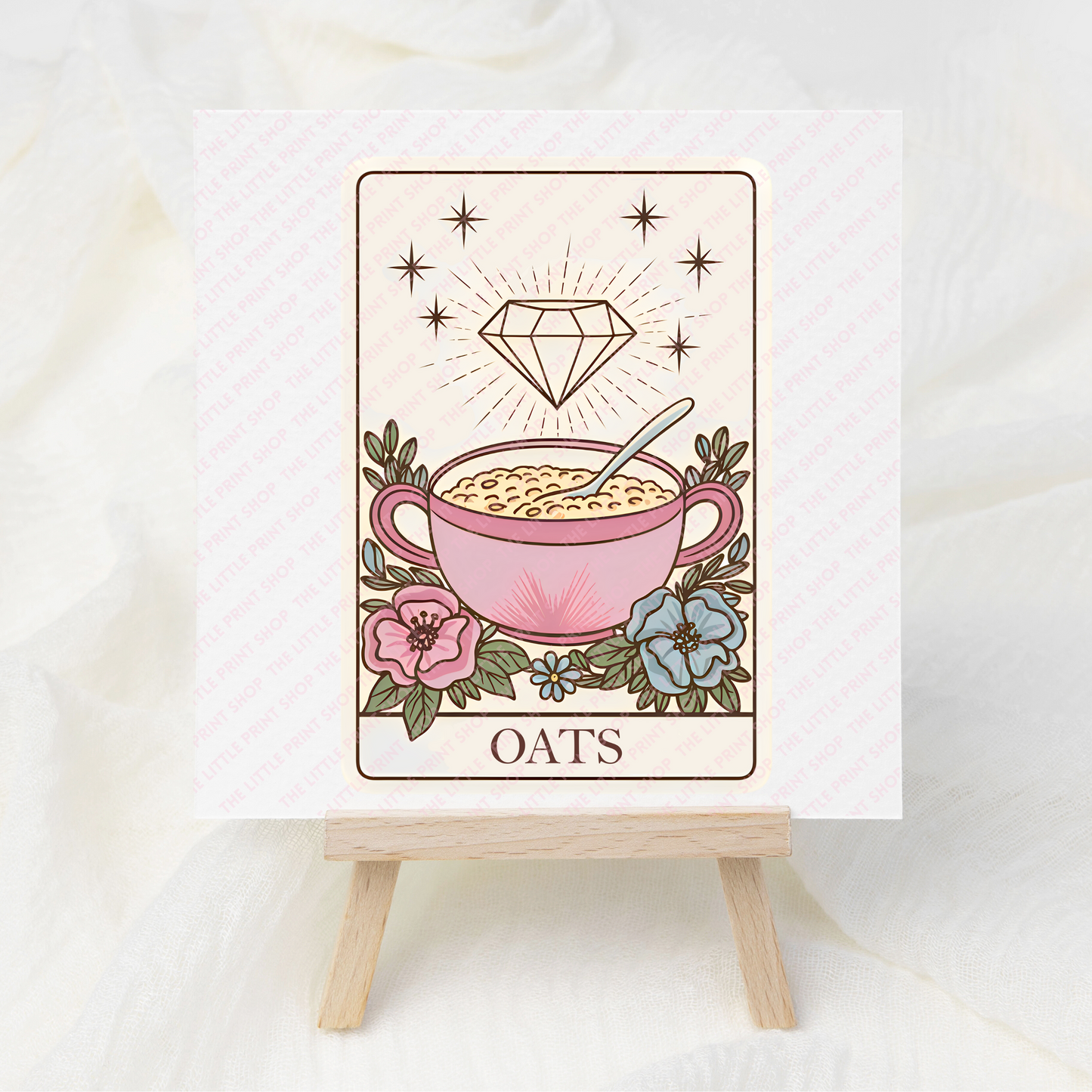 Oats - UV DTF 3 inch Decals