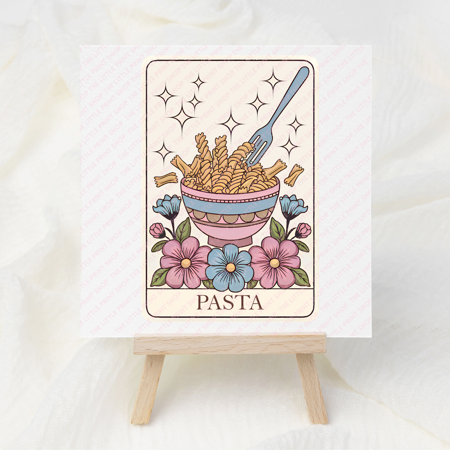 Pasta - UV DTF 3 inch Decals