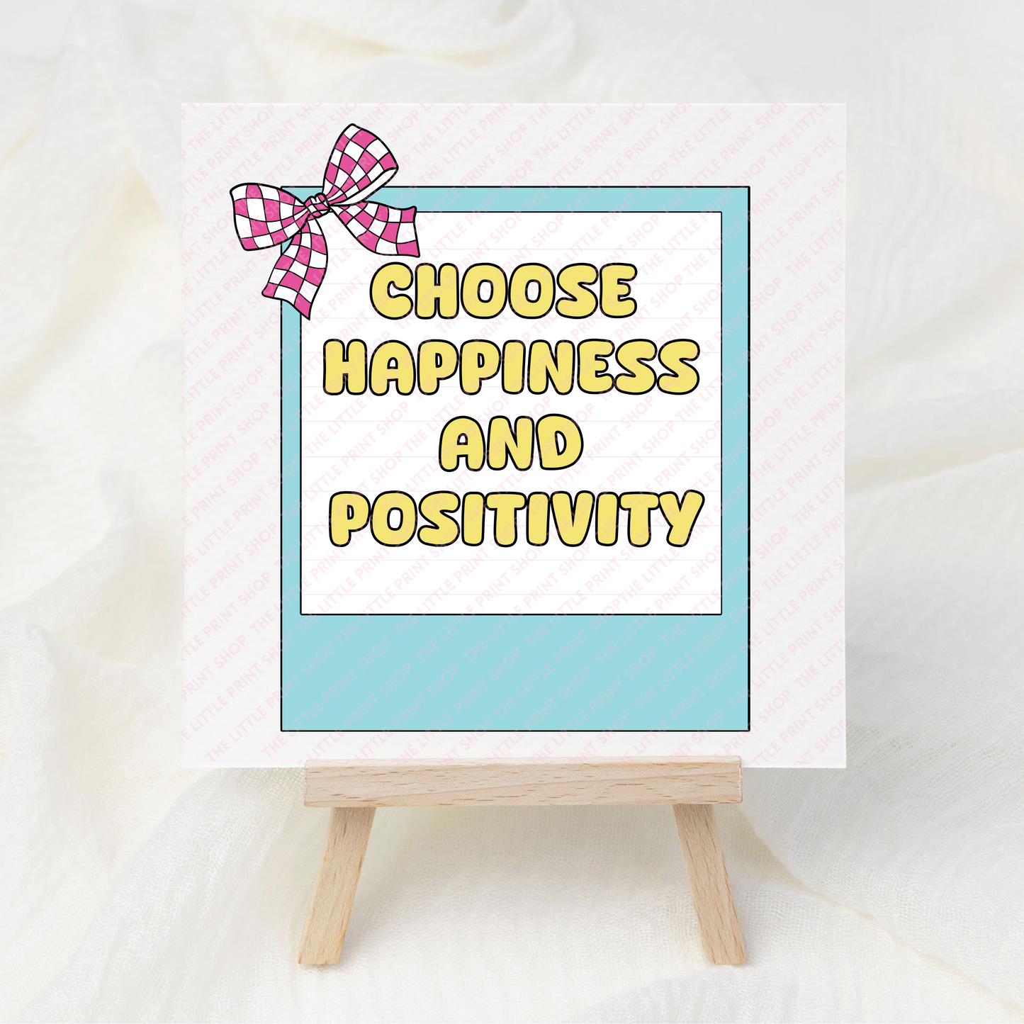 Choose Happiness - UV DTF 3 inch Decals