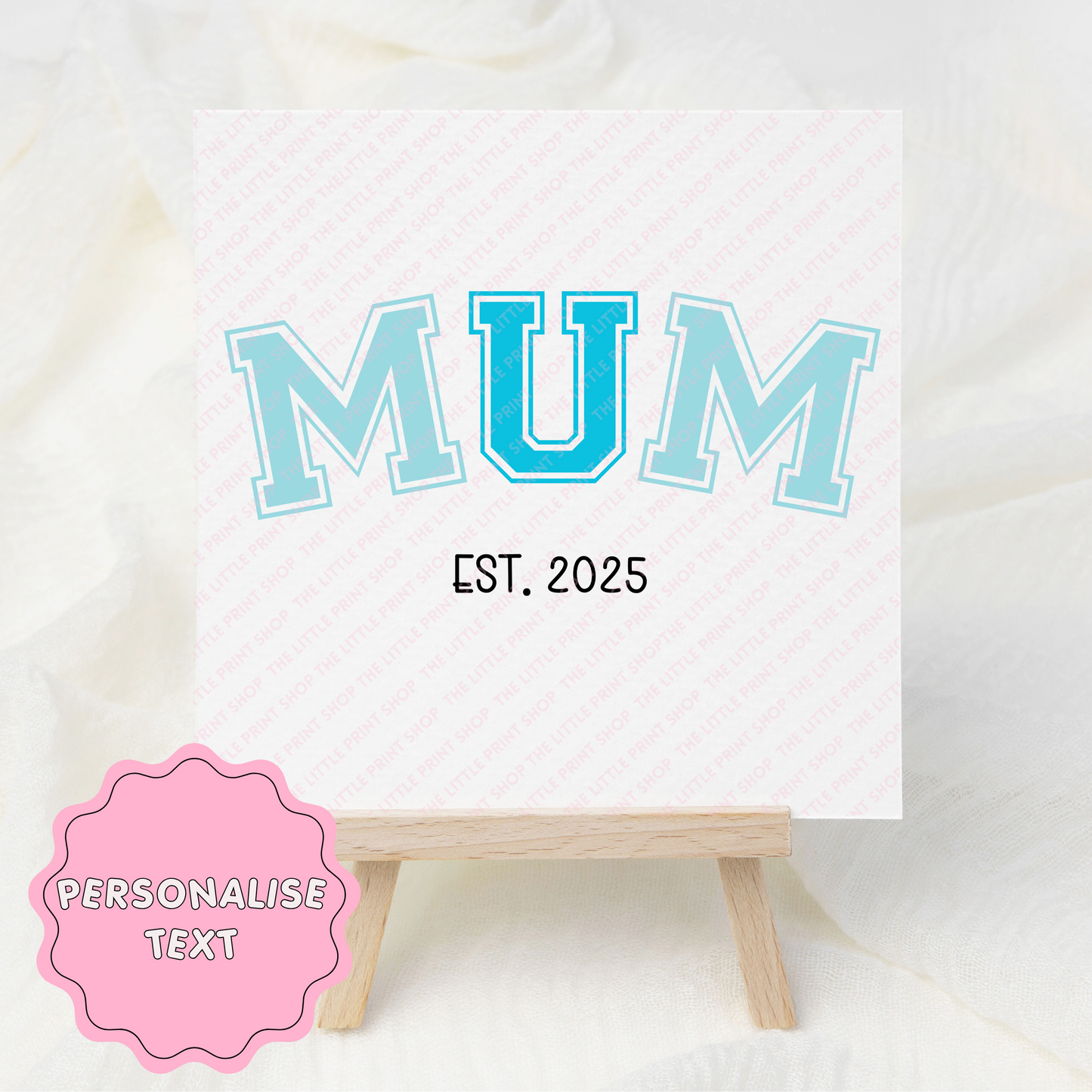 Mum EST - UV DTF 3 inch Decals