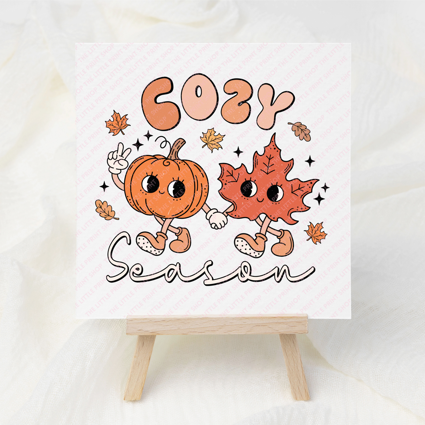 Cozy Season - UV DTF 3 inch Decal