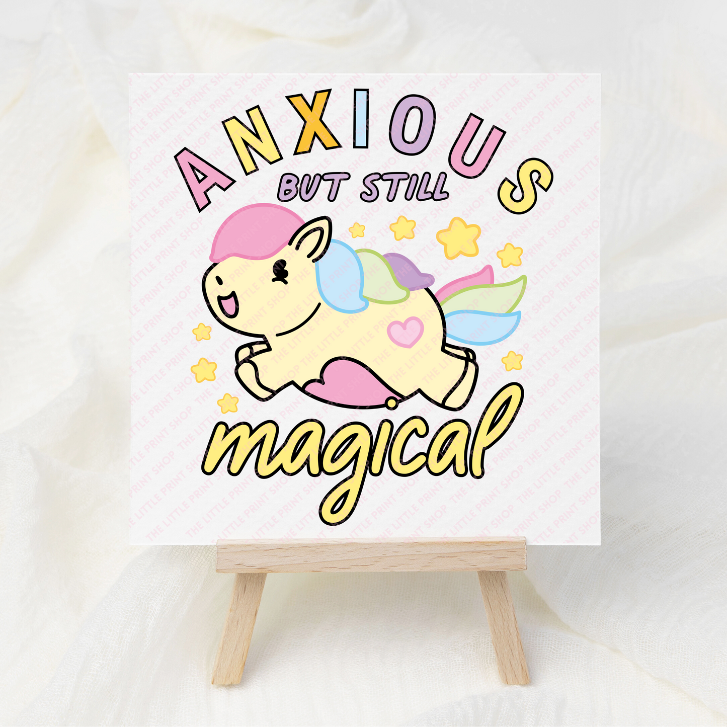 Anxious But Still Magical - UV DTF 3 inch Decals