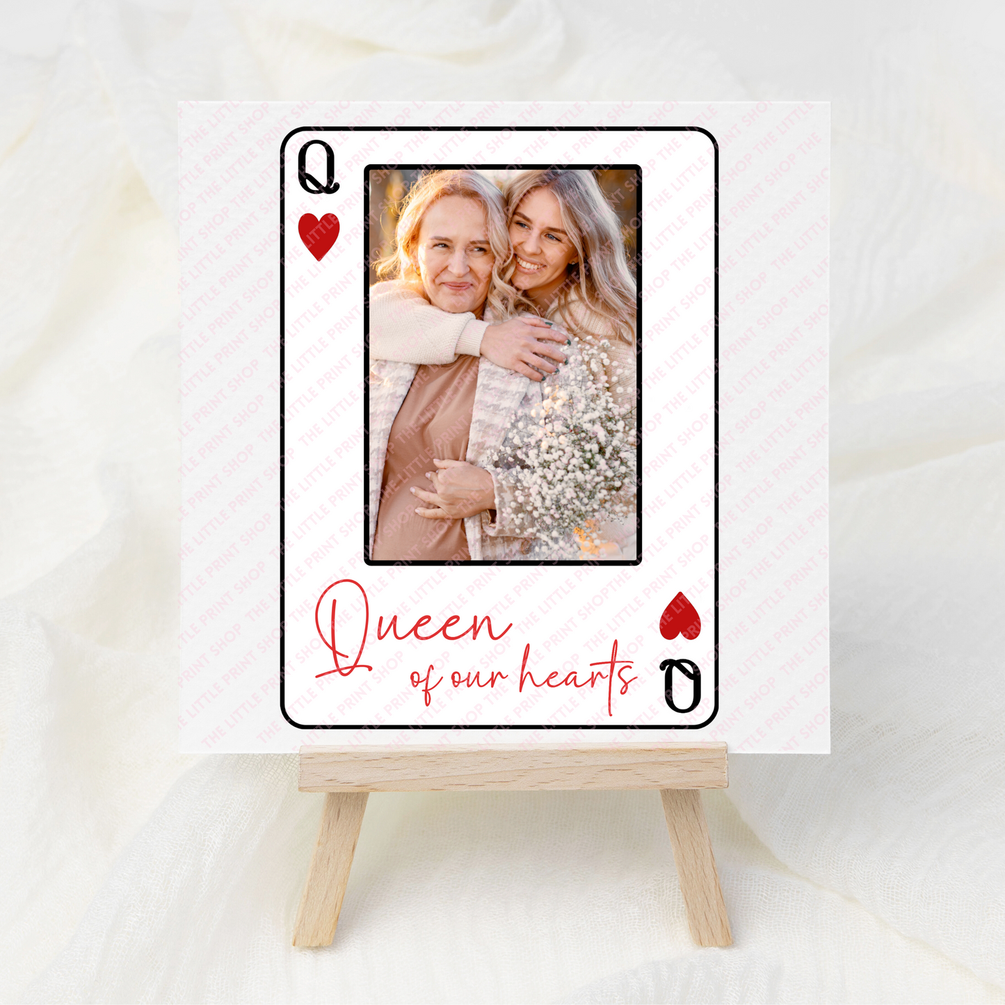 Queen of Hearts - UV DTF 3 inch Decals